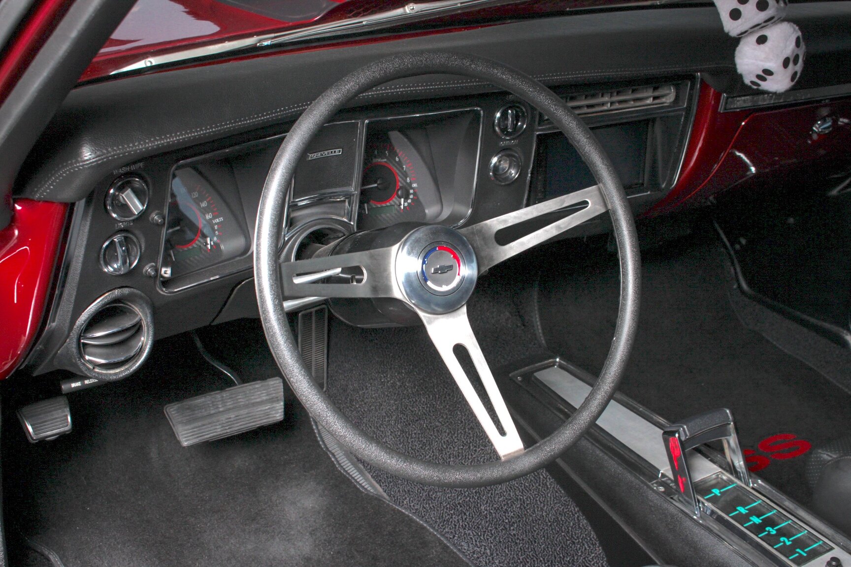 Interiörbild 1968 Chevrolet Chevelle Pro Touring (1)