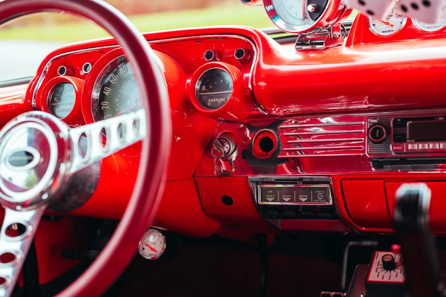 Interior image of 1957 Chevrolet Bel Air Sport Sedan (10)