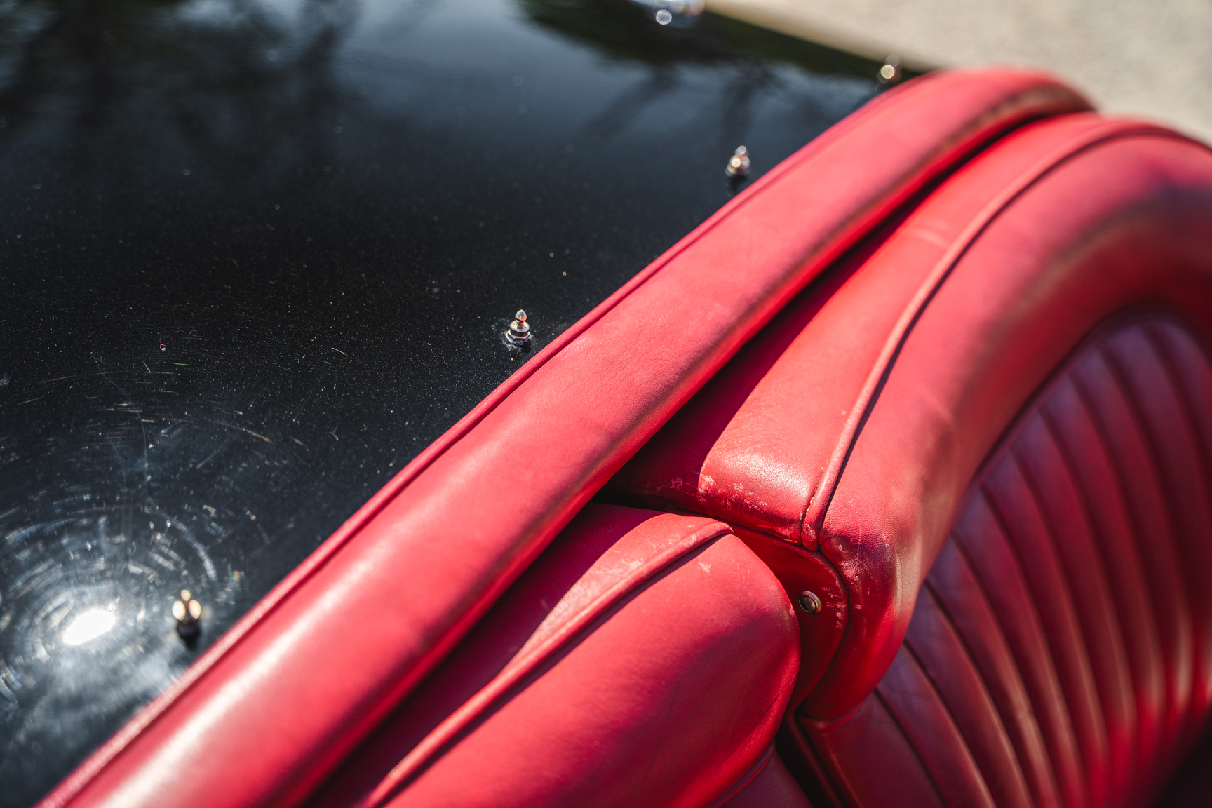 Interiörbild 1951 Jaguar XK 120