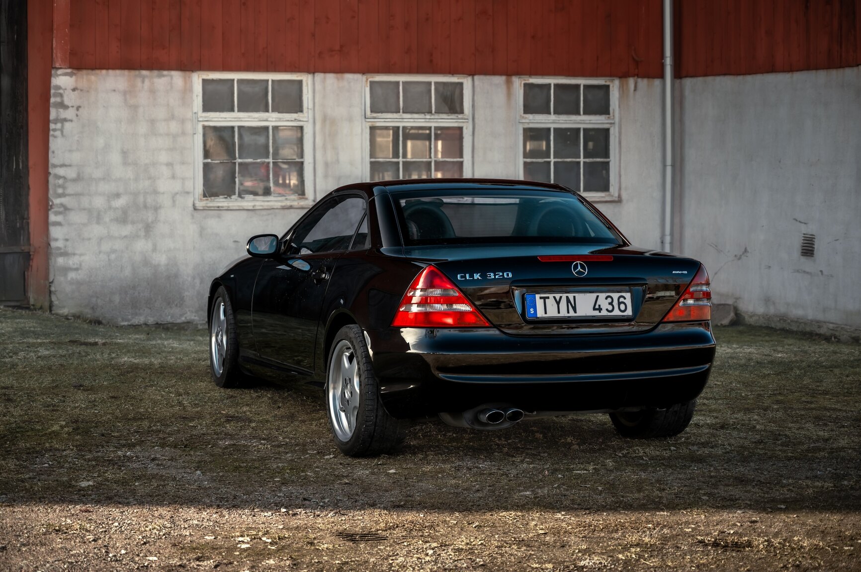 Exterior image of 2001 Mercedes-Benz SLK 320