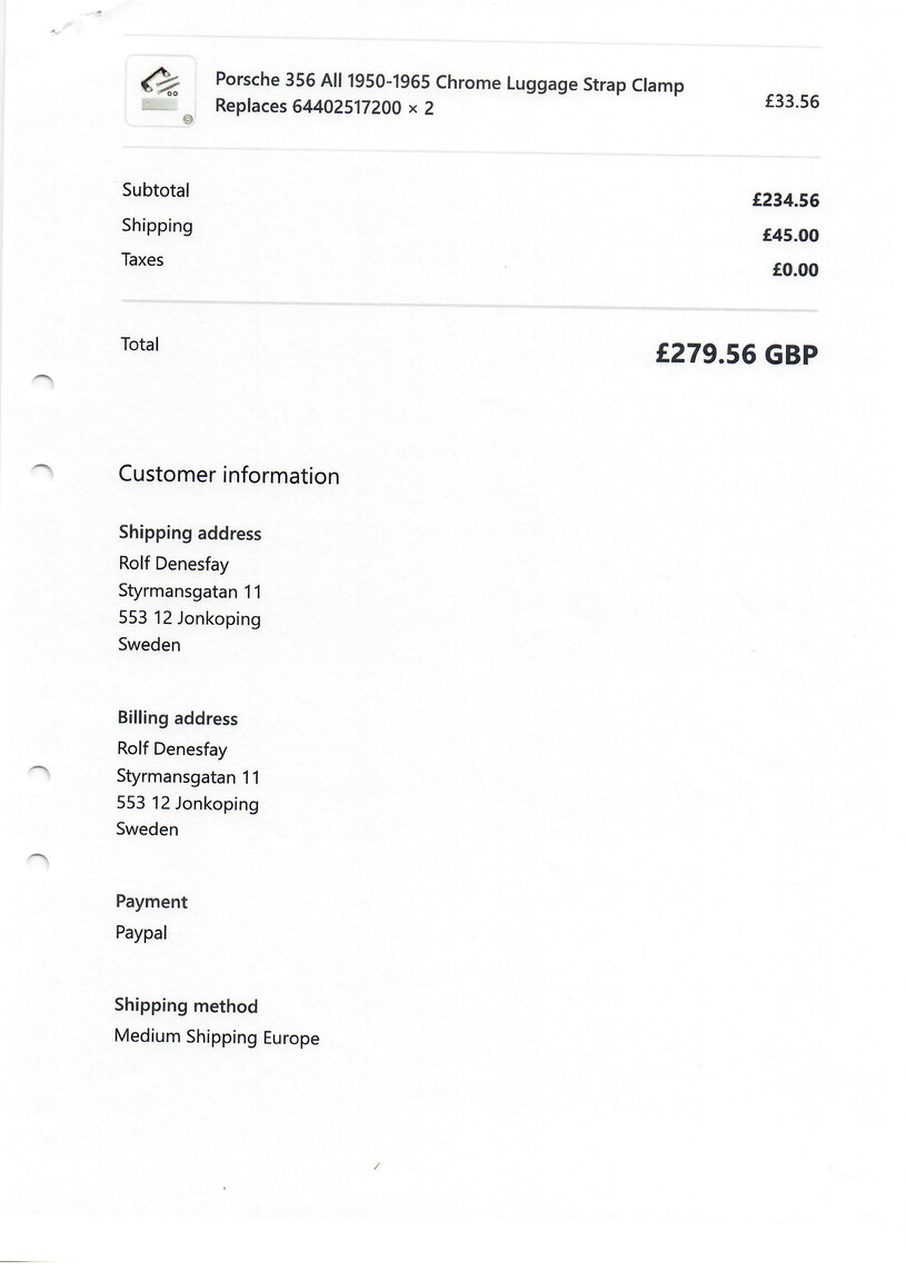 Documentation for 1964 Porsche 356 C (17)