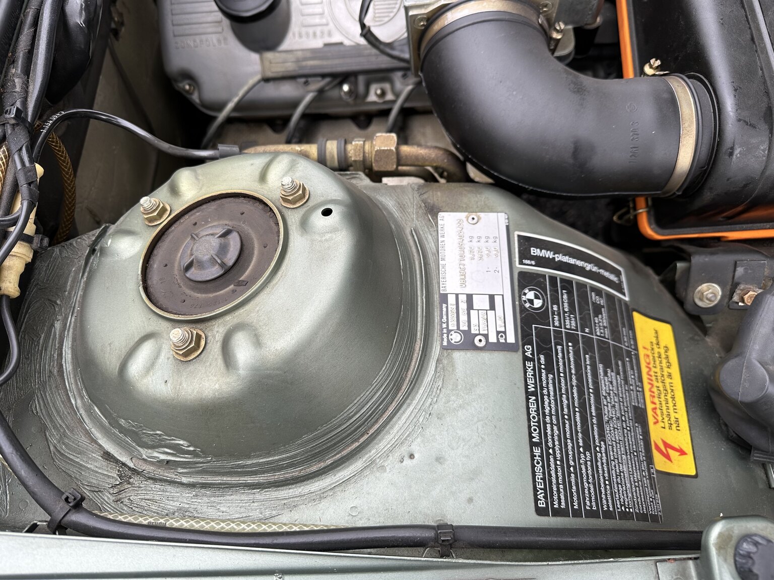 1986 BMW 635CSi, Mekanik