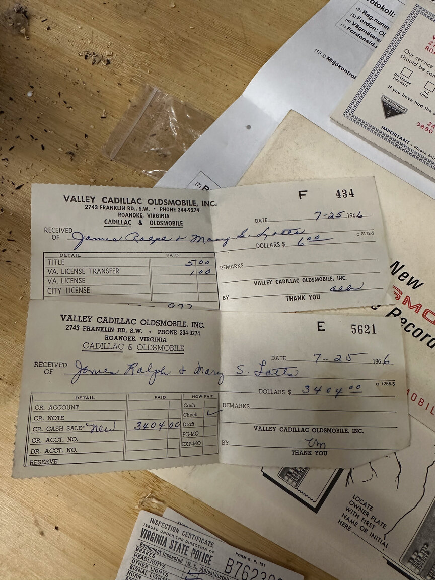 Dokumentation för 1966 Oldsmobile Dynamic 88 Celebrity (9)