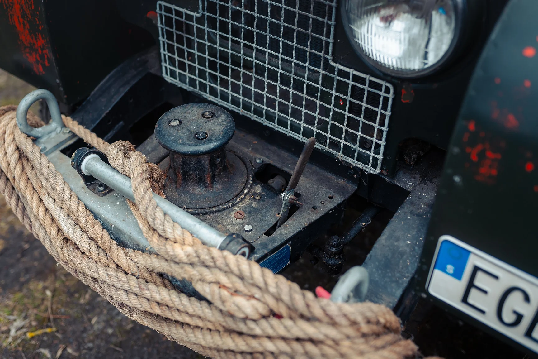 Exterior image of 1953 Land Rover Series 1 Soft Top (65)