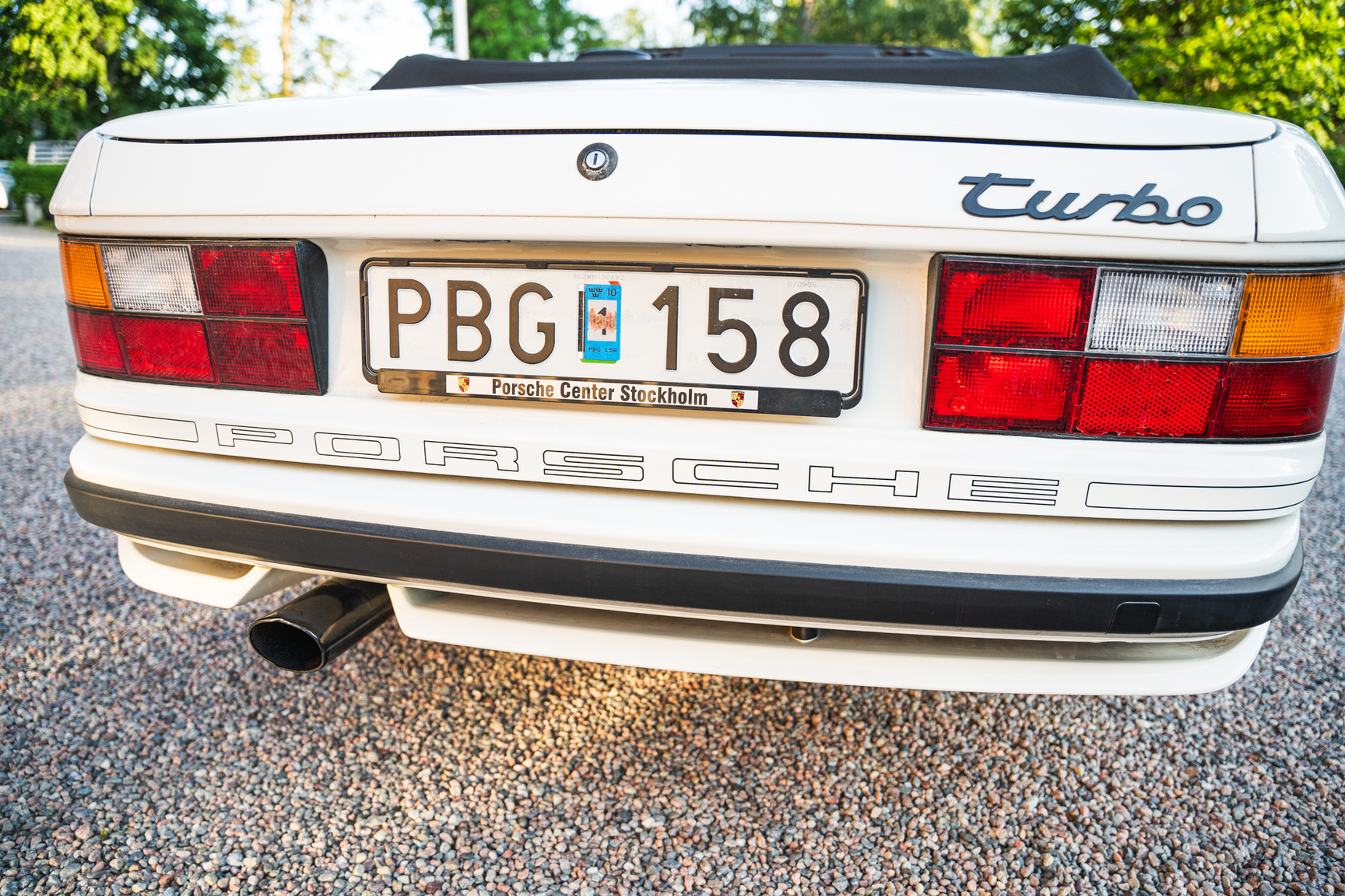 Exteriörbild på 1991 Porsche 944 Turbo Cabriolet