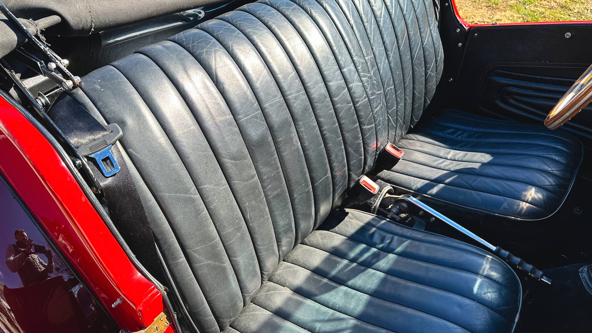 Innenraumfoto von 1951 MG TD MIDGET