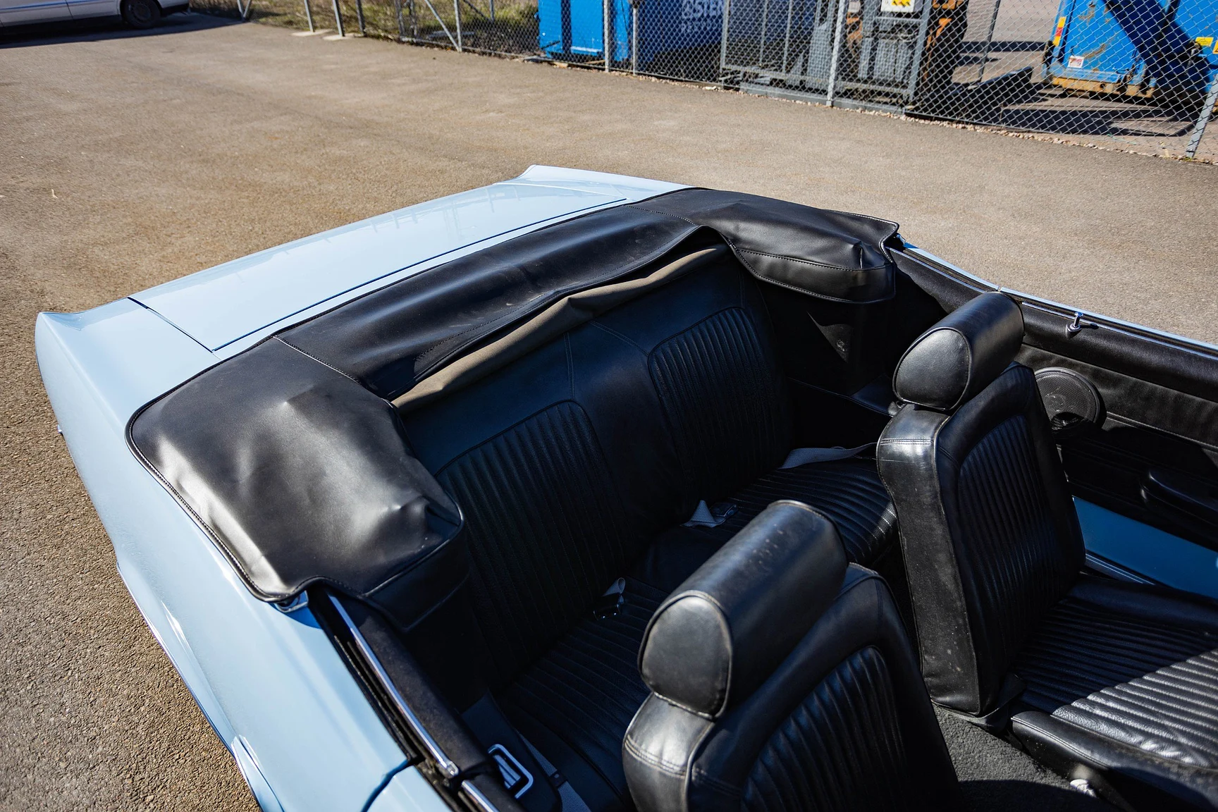 Interiörbild 1969 Ford Mustang GT Cabriolet "M-code" (45)