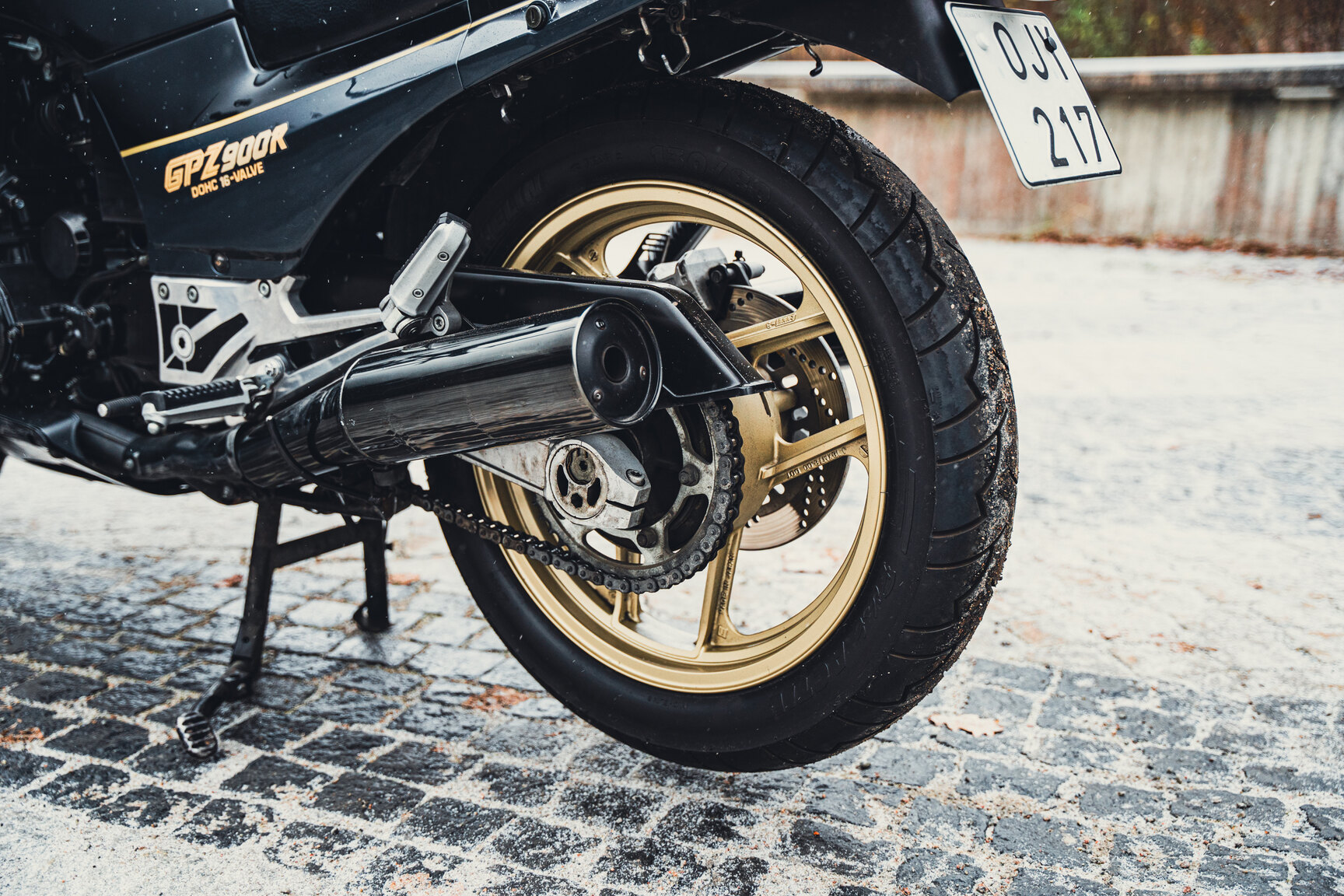 Exteriörbild på 1990 Kawasaki ZX900R