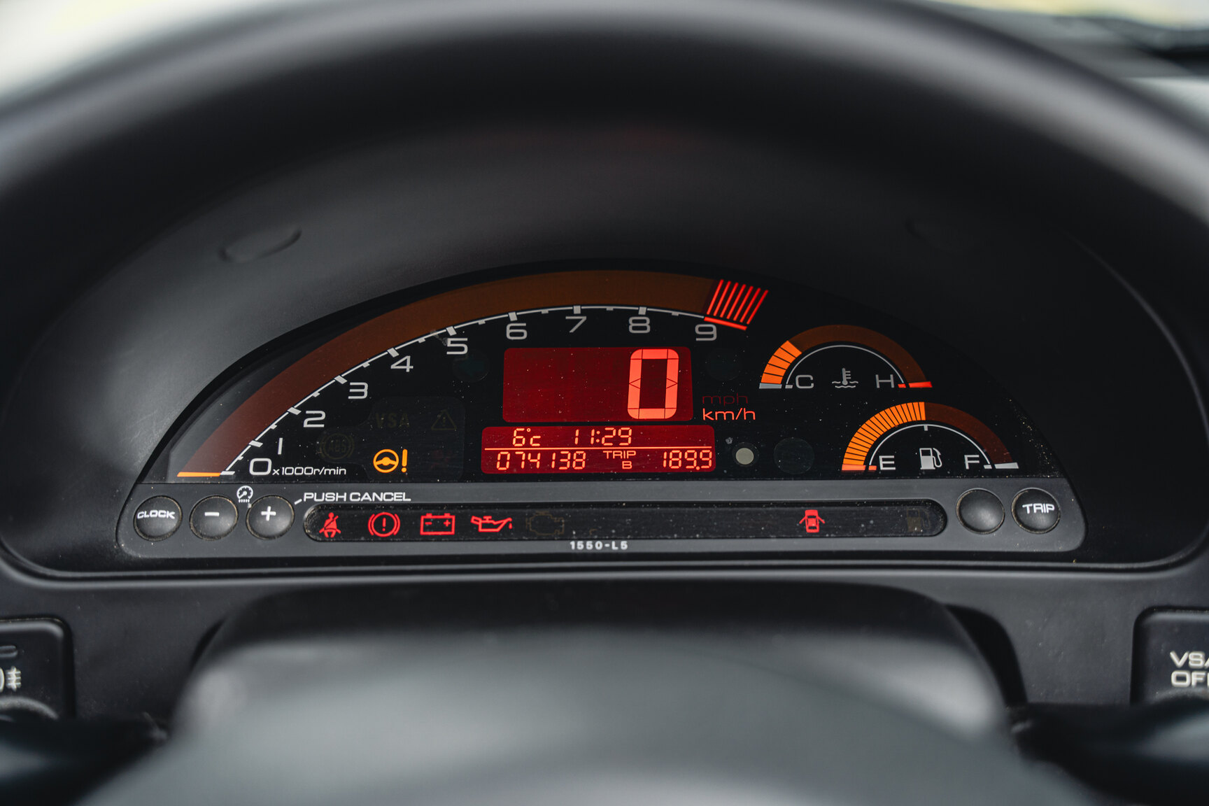 Interiörbild 2007 Honda S2000