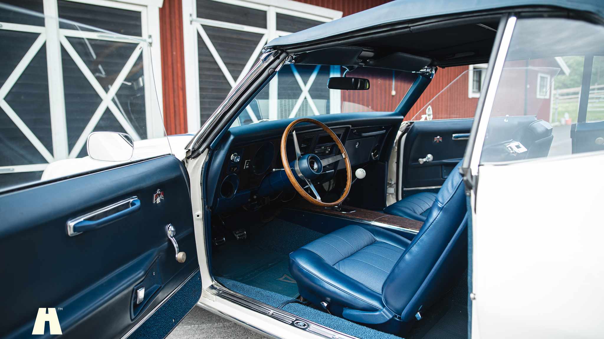 Interiörbild 1969 Pontiac Firebird convertible 