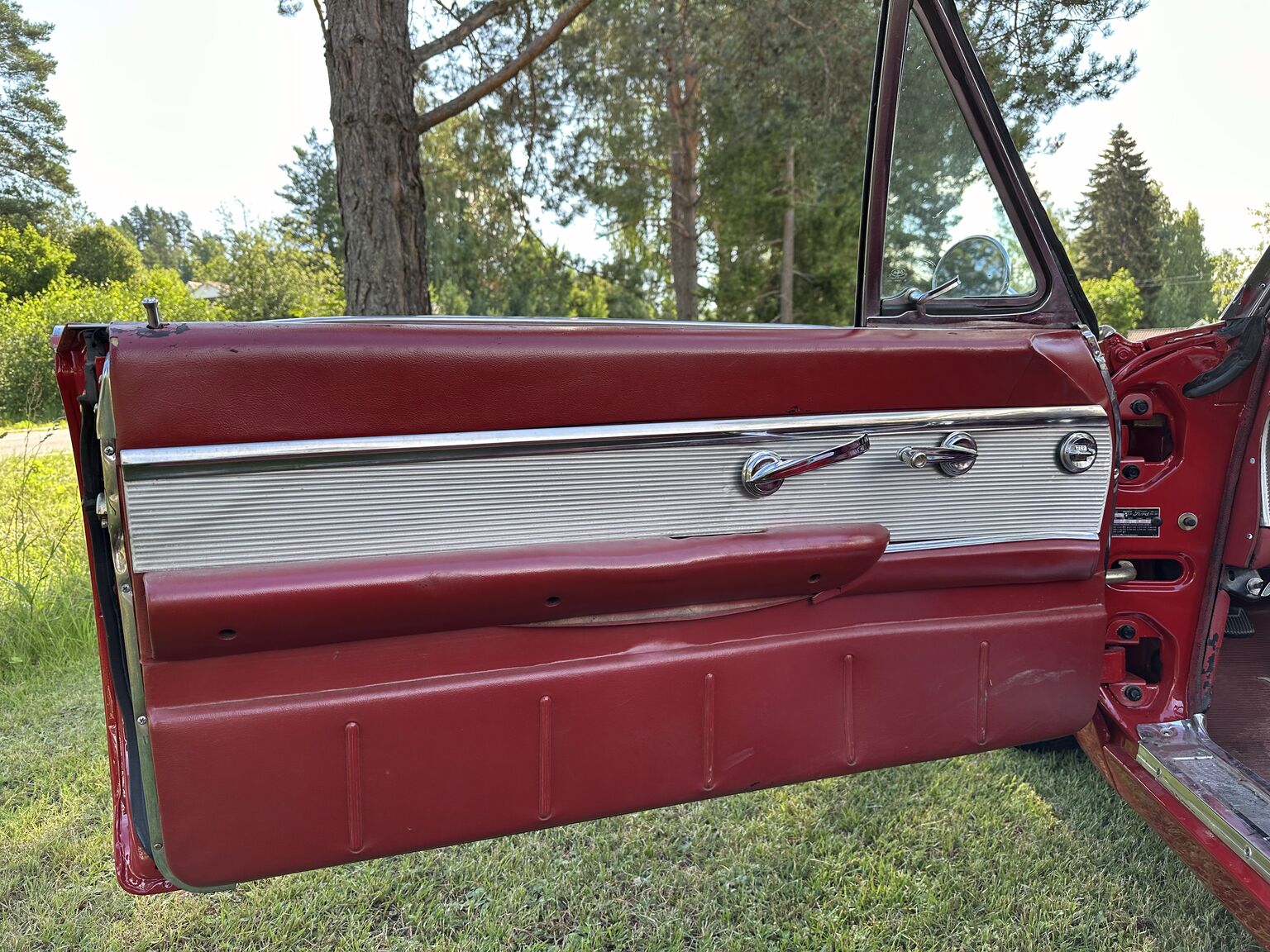 Interiörbild 1961 Ford Thunderbird Convertible