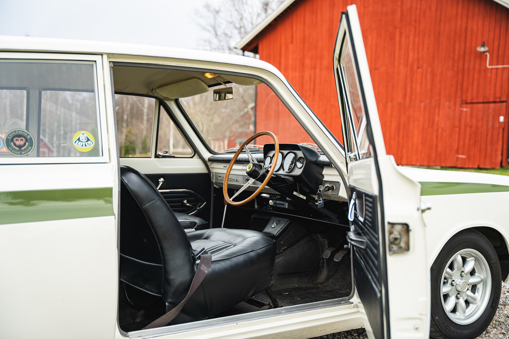 Interior image of 1963 Ford Cortina Lotus