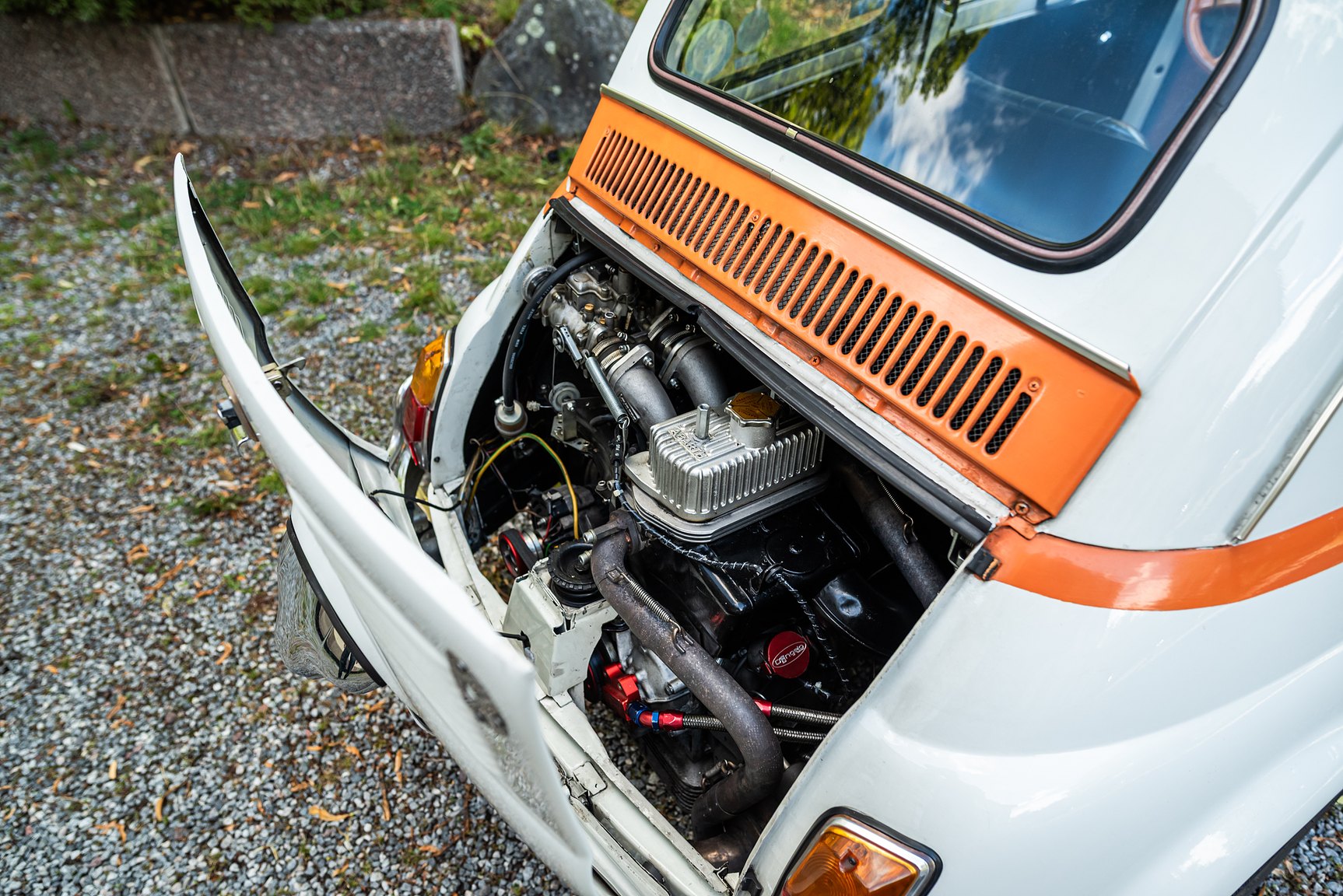 Image of 1971 FIAT 500 "Superiore" mechanics
