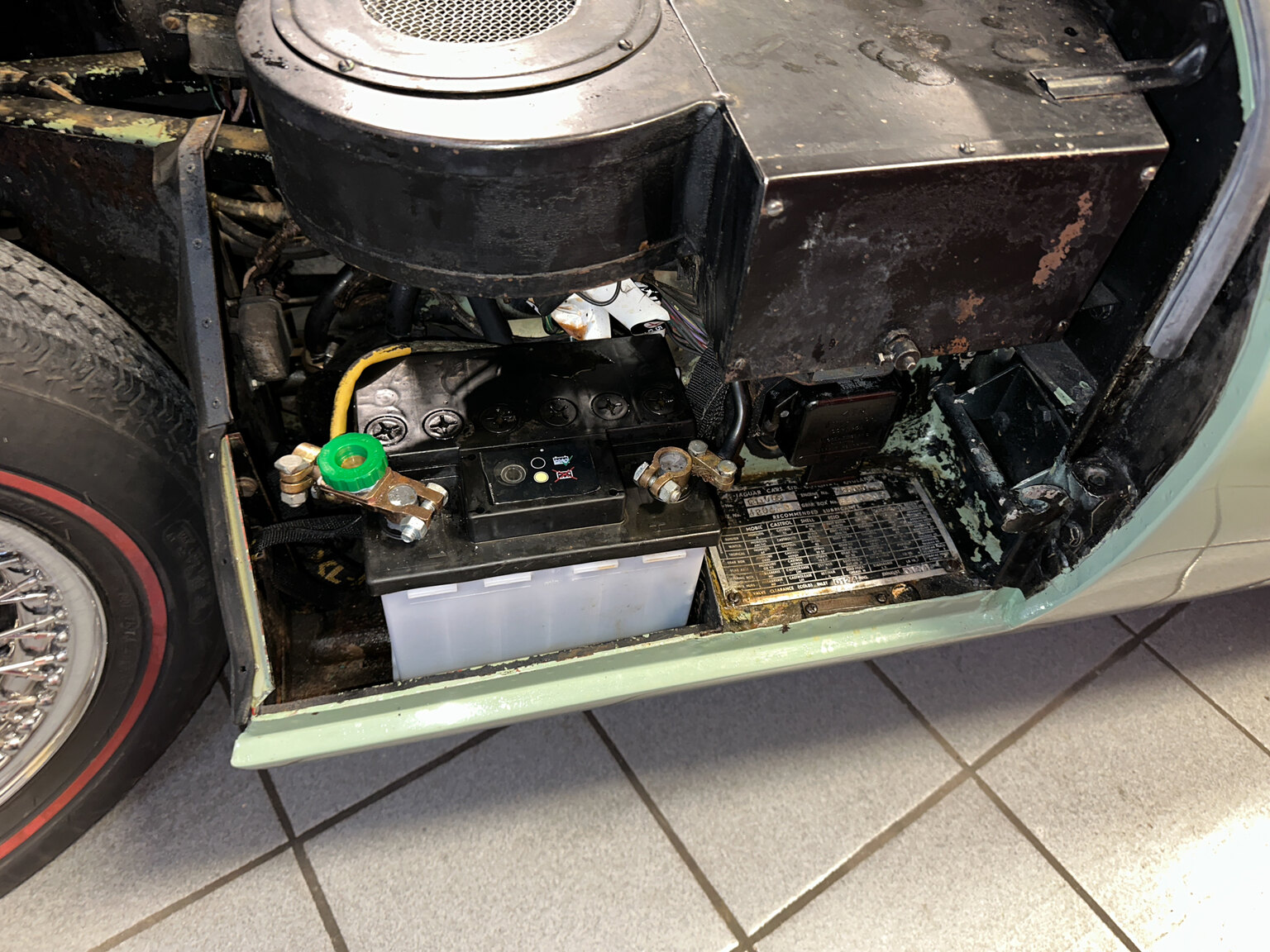 1970 Jaguar E-Type Roadster, Mekanik