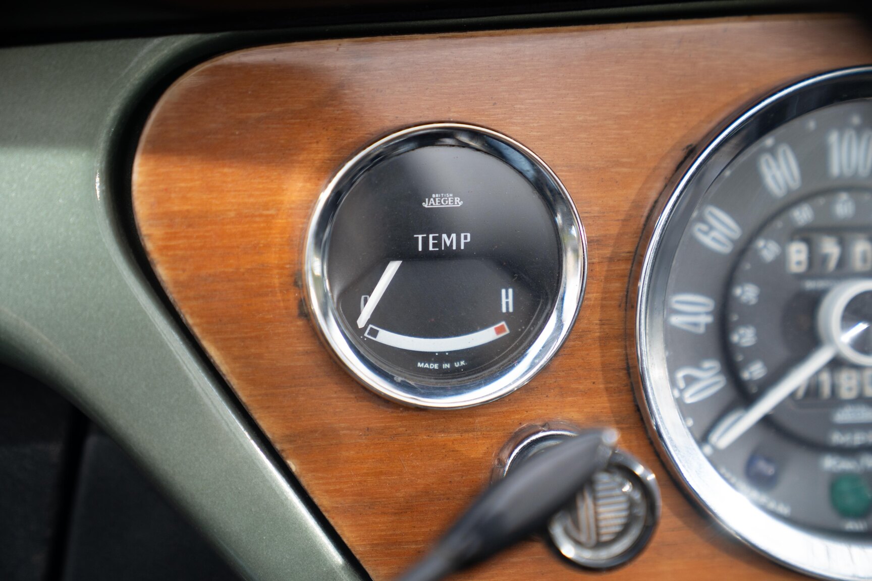 Innenraumfoto von 1968 Triumph Spitfire