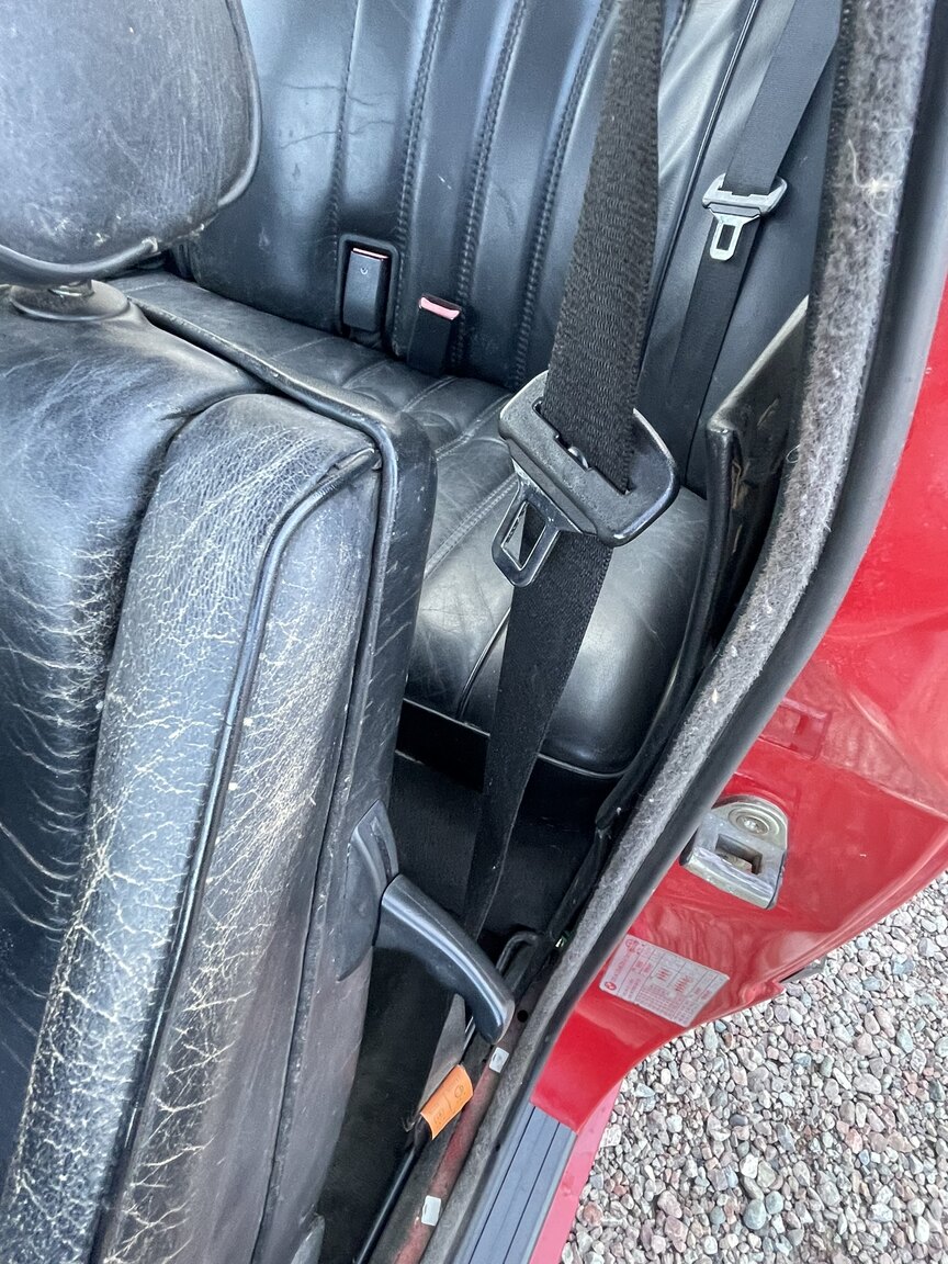 Interiörbild 1987 BMW 320i