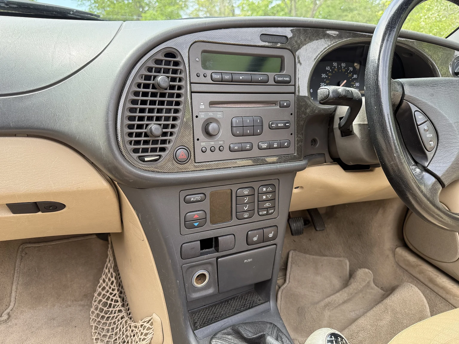 Interiörbild 2002 Saab 9-3 2.0T SE Convertible – NO RESERVE (21)