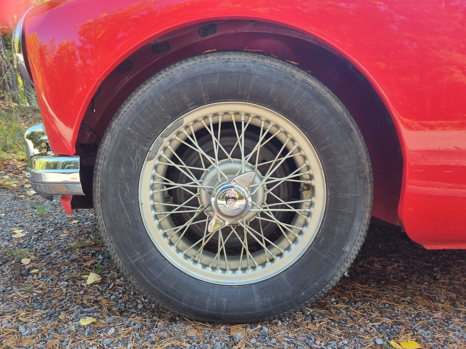 Exteriörbild på 1956 MG MGA 1500