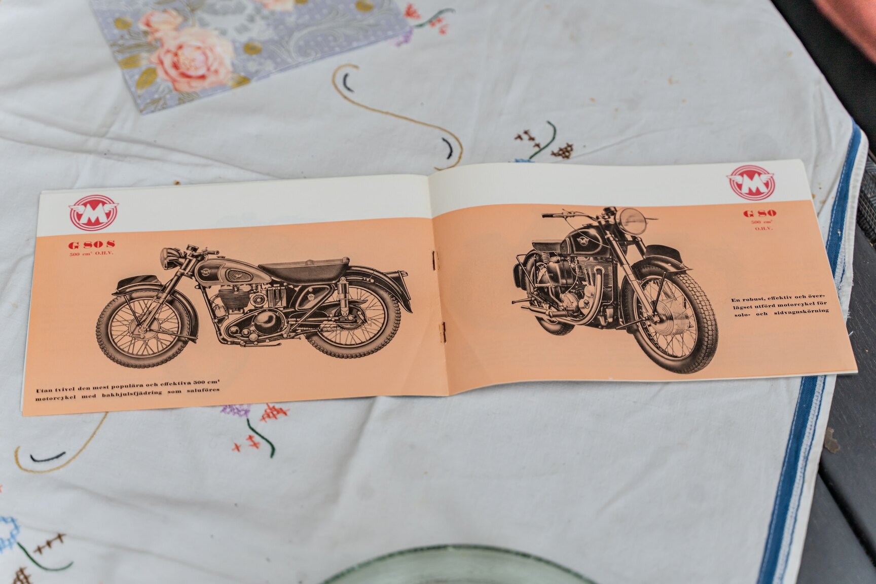 Dokumentation för 1954 MATCHLESS 500CC G80S