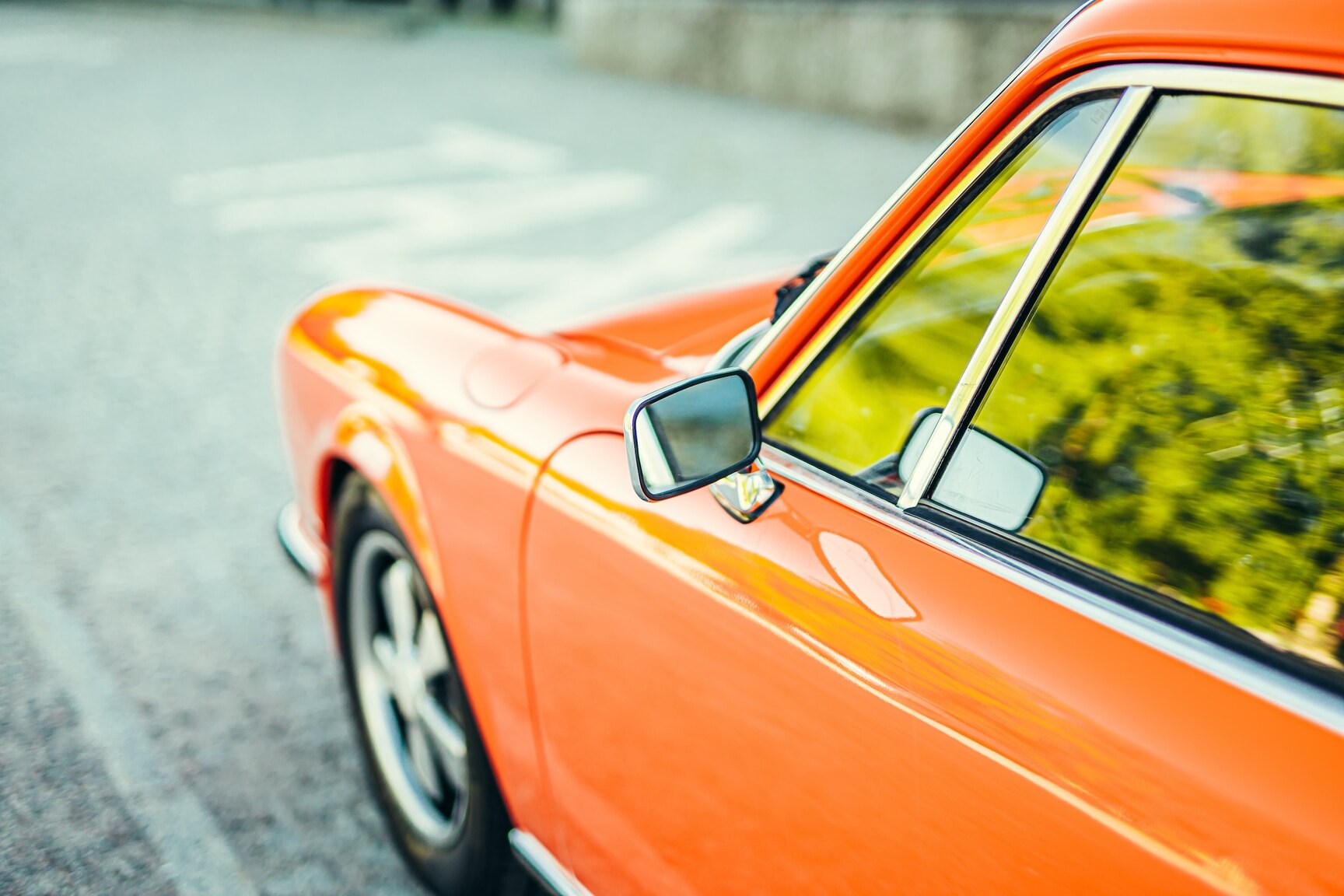 Exteriörbild på 1972 Porsche 911E