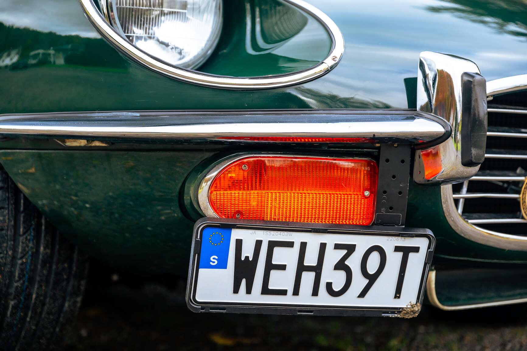 Exteriörbild på 1973 Jaguar E-Type V12