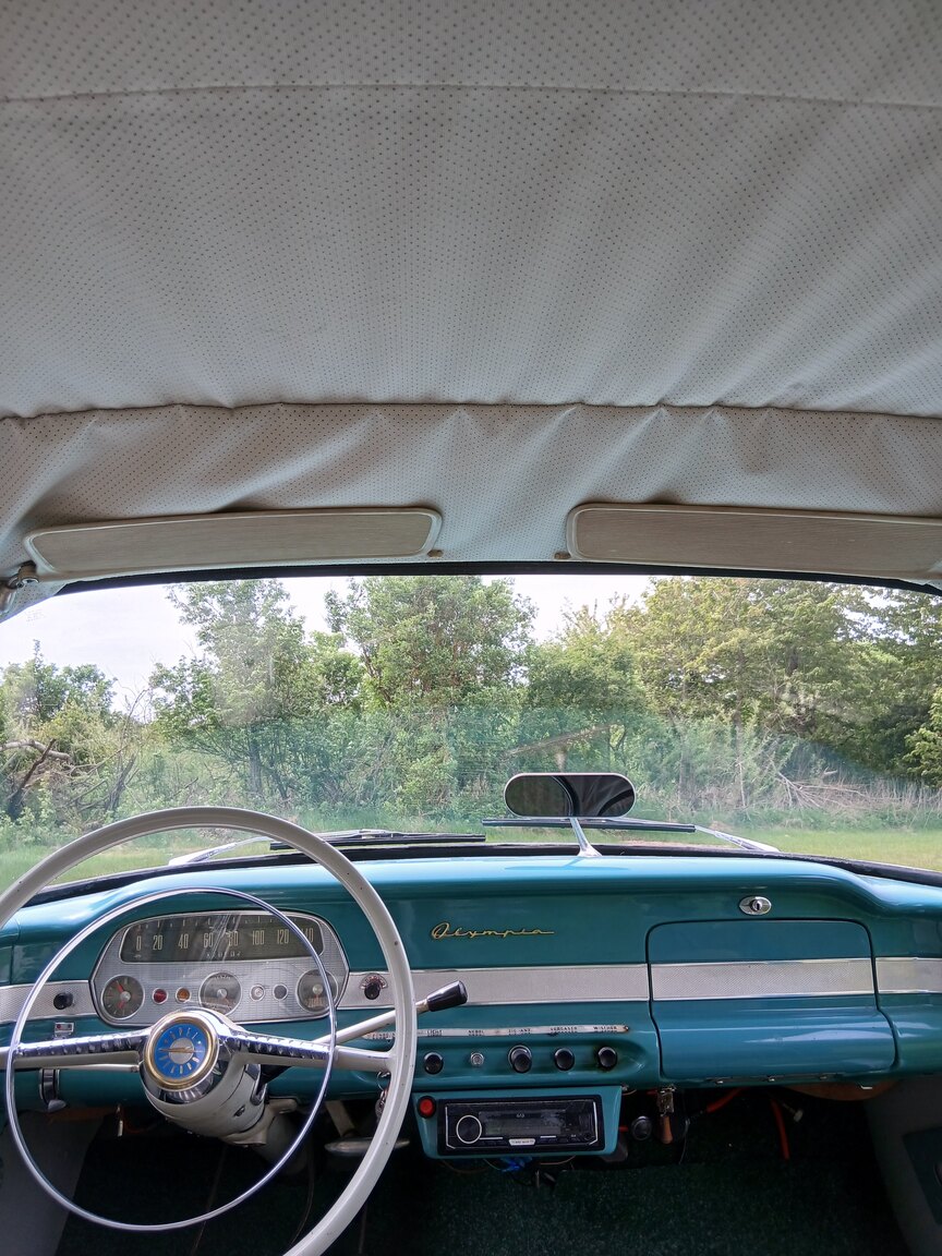 Interior image of 1958 Opel Olympia Rekord