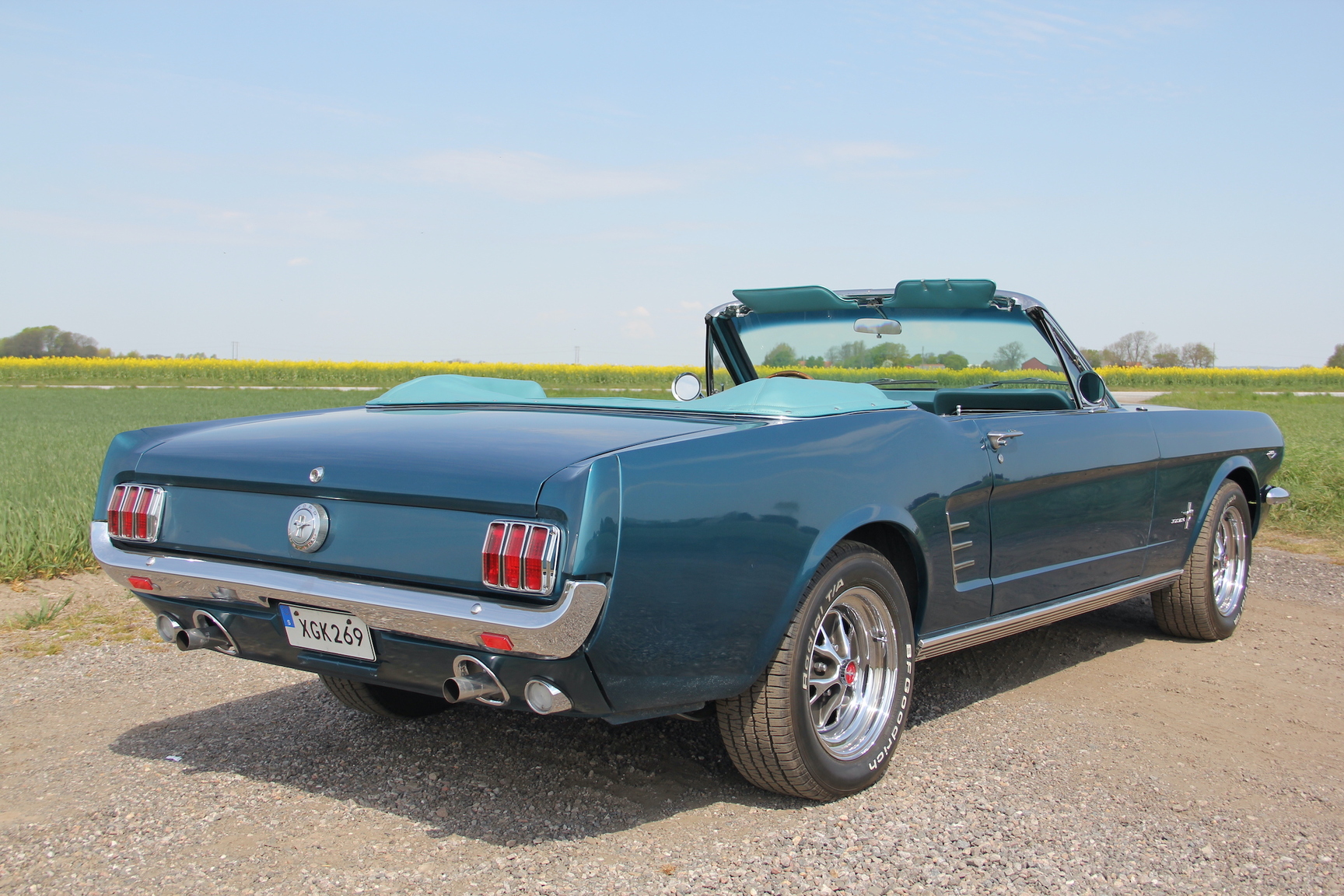 Aussenfoto 1966 Ford Mustang 289 Cabriolet (5)