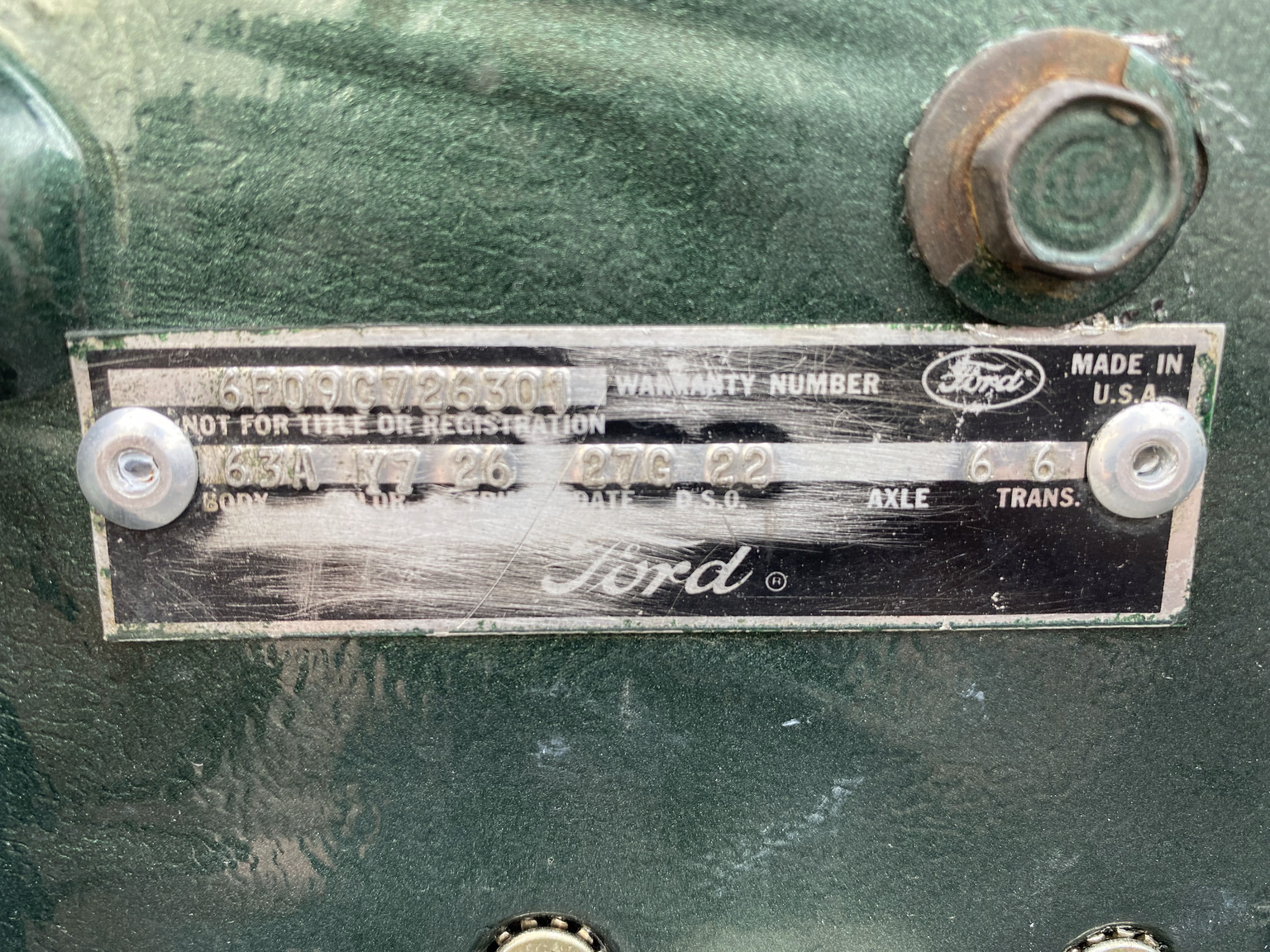 Image of 1966 Ford Mustang Fastback GT-clone (19) mechanics