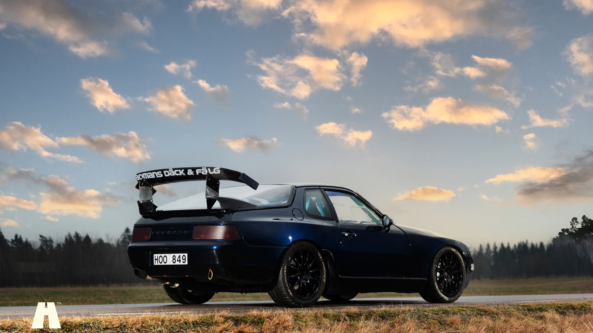 Exteriörbild på 1992 Porsche 968 Trackday