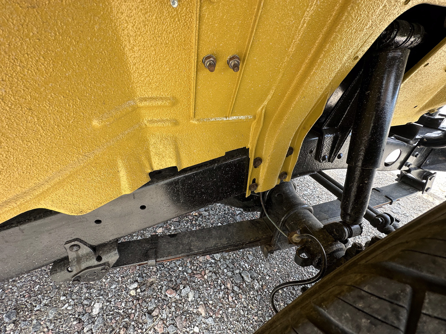 Image of 1976 Toyota Land Cruiser BJ40 mechanics