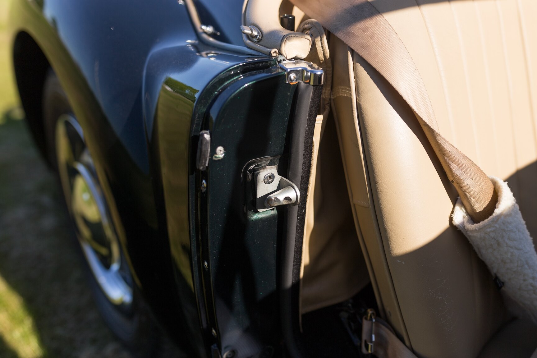 Interiörbild 1958 MG MGA 1500