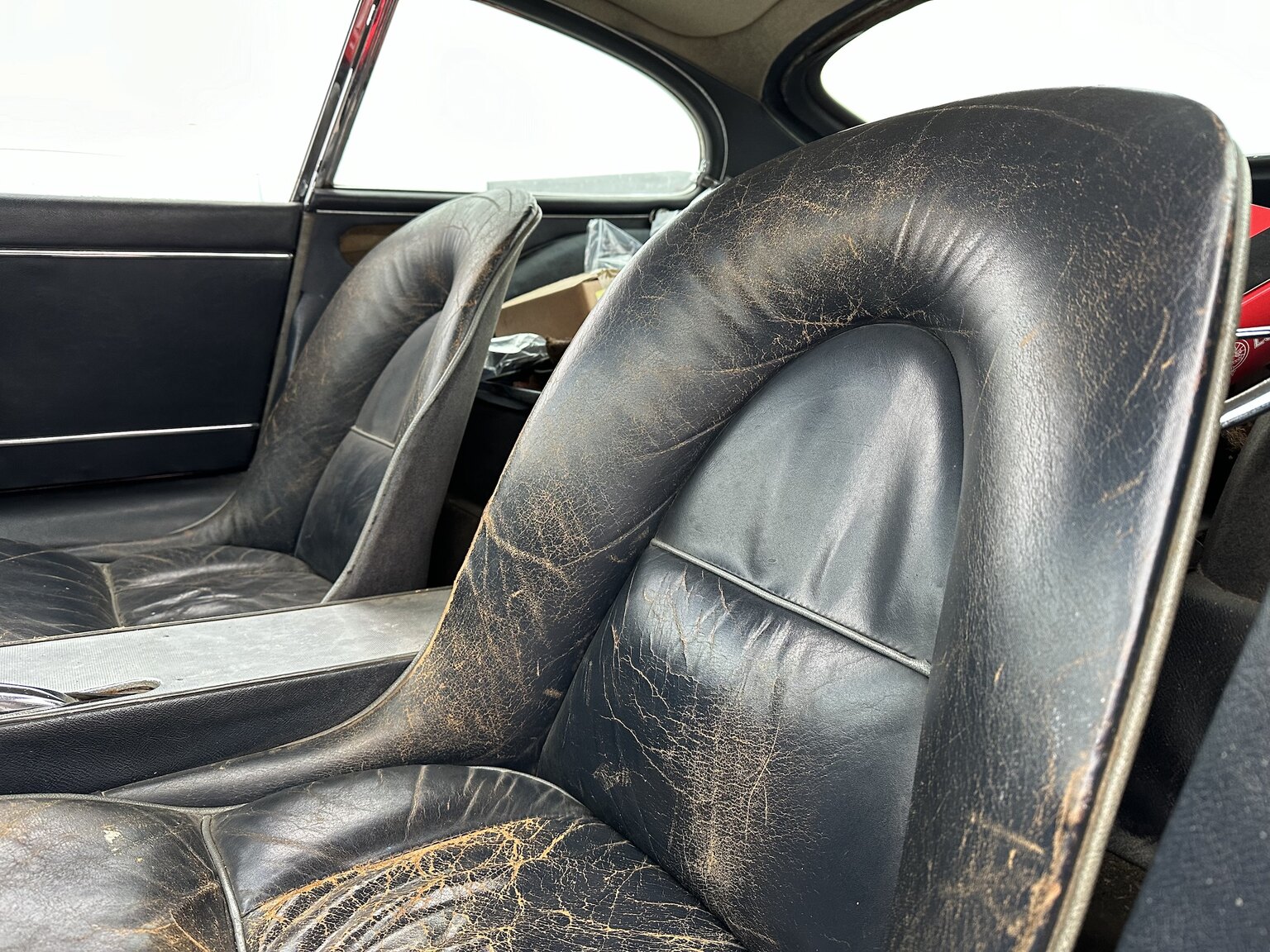 Innenraumfoto von 1962 Jaguar E-Type 3.8 Series I