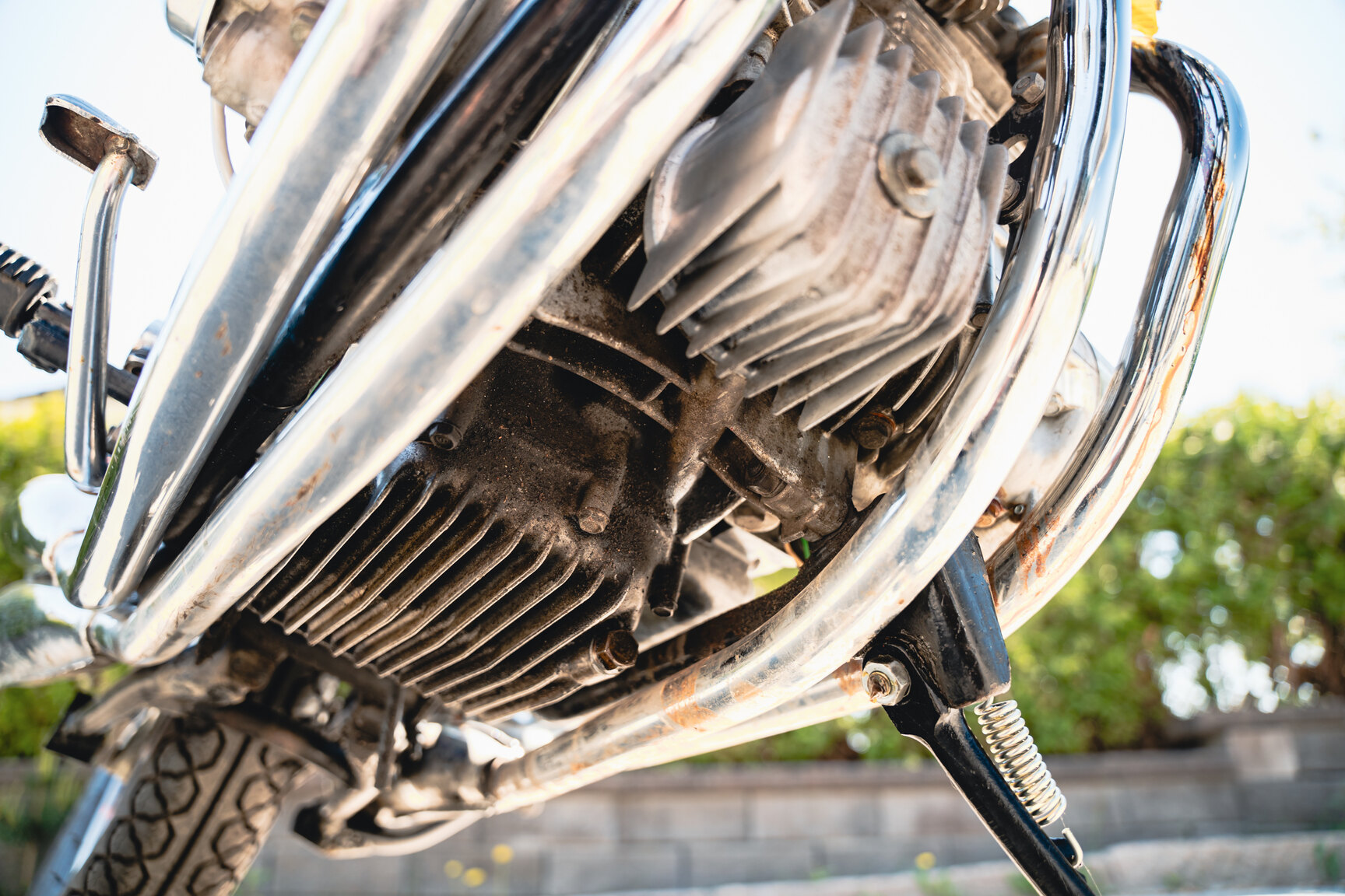 1972 Honda CB 500 Four, Mekanik