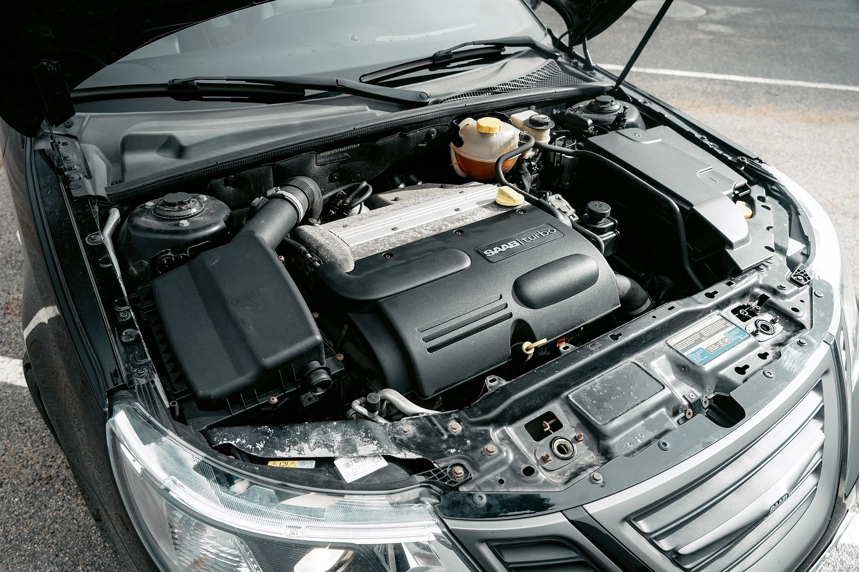 Aussenfoto 2004 SAAB 9-3 Aero 2.0T Cabriolet (3)