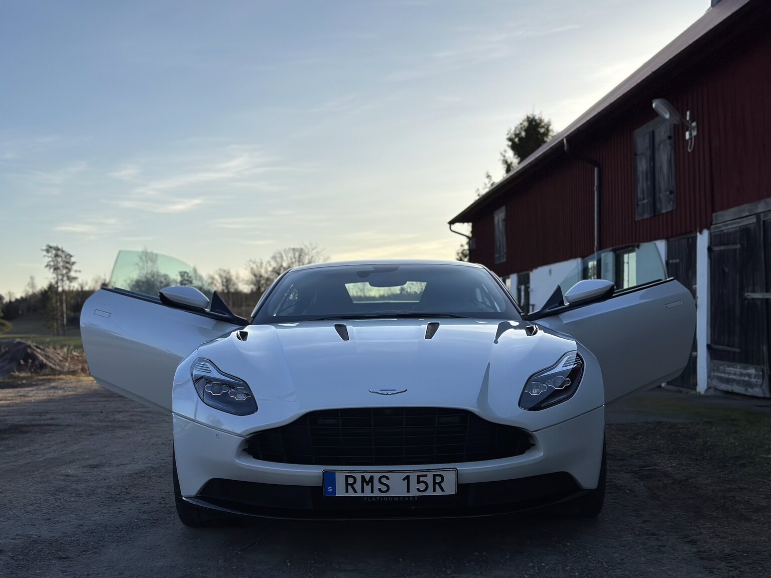 Exterior image of 2018 Aston Martin DB11
