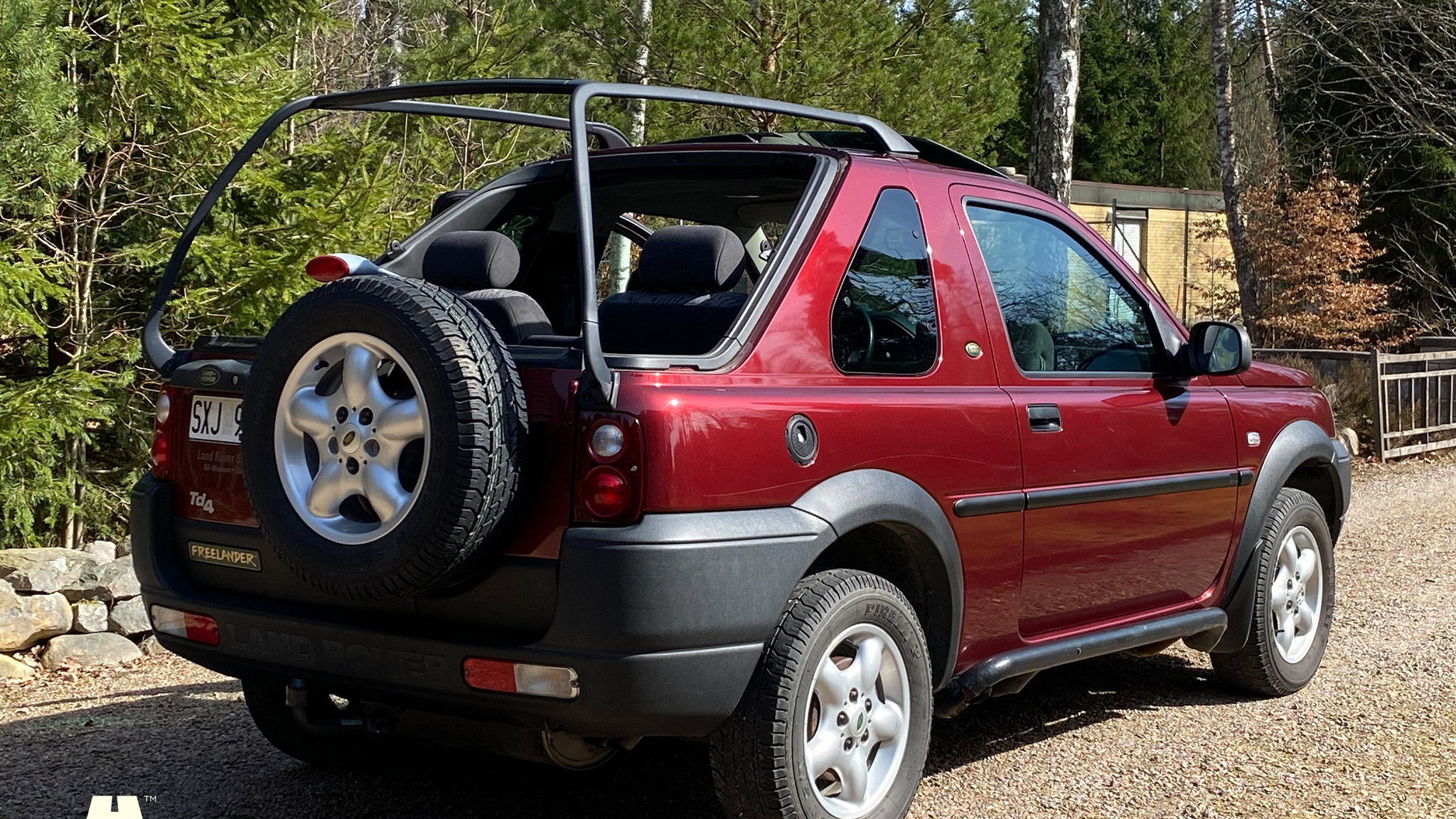 Exterior image of 2002 Land Rover Freelander TD4 3d
