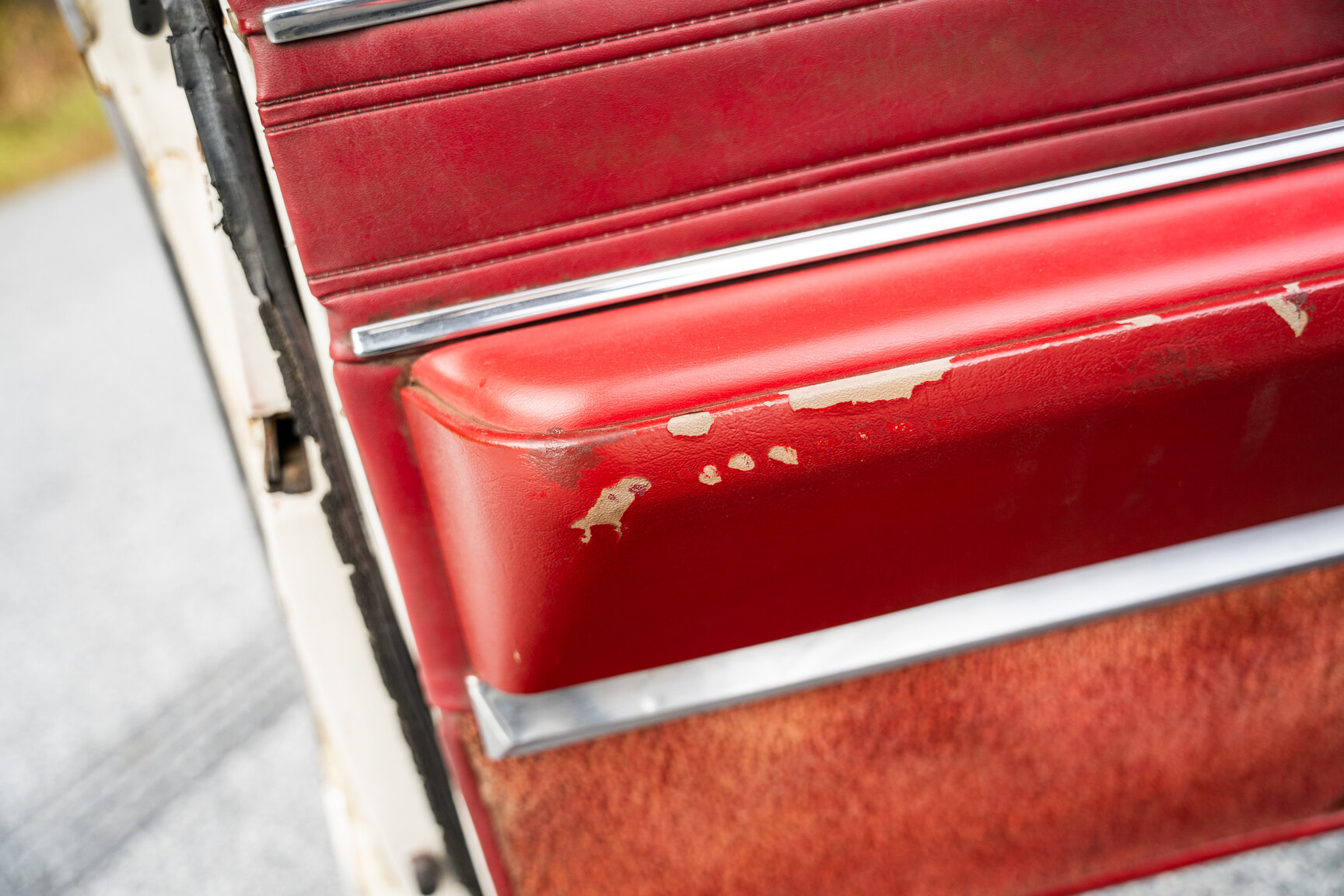 Interior image of 1965 Cadillac De Ville convertible