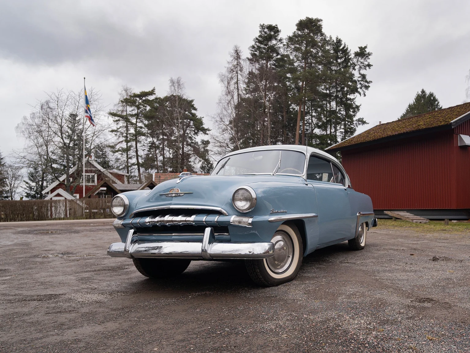Exteriörbild på 1953 Plymouth Belvedere 2 door HT Coupe (7)