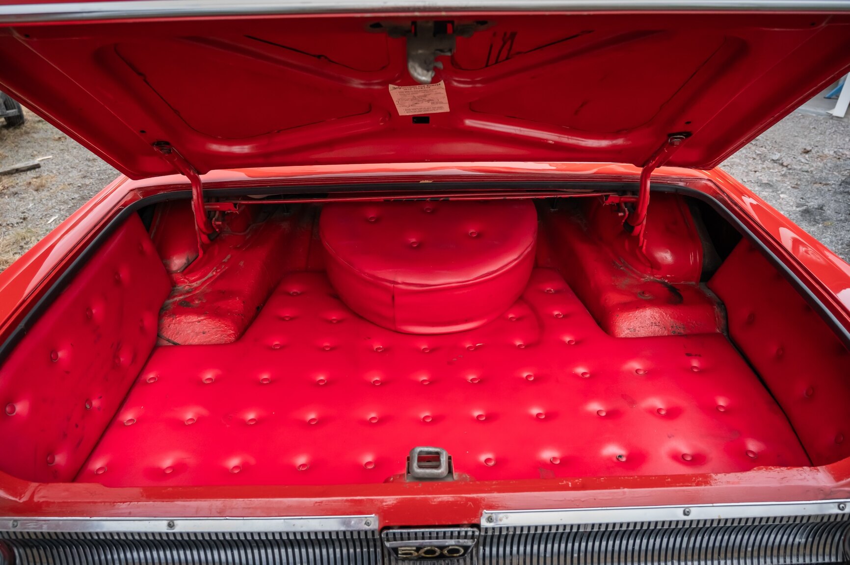 Interiörbild 1962 Ford Galaxie 500 Sunliner