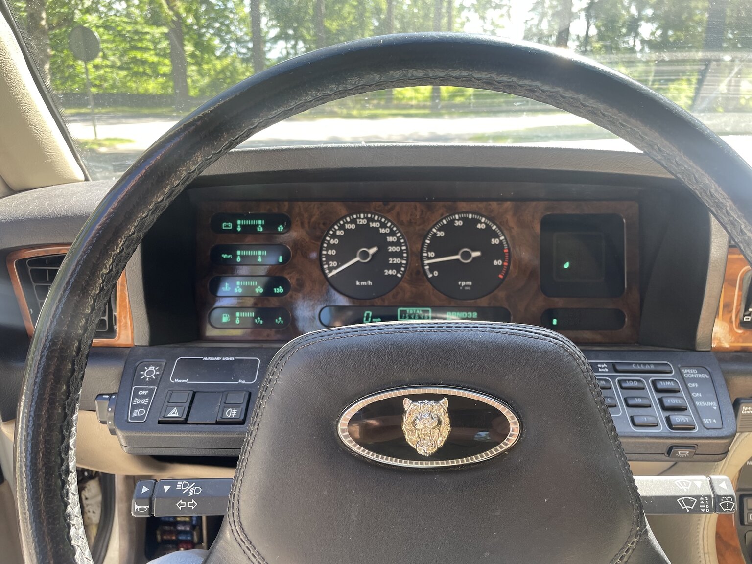 Interiörbild 1988 Jaguar XJ6 Sovereign