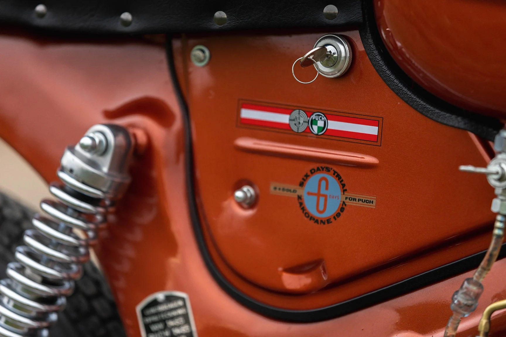 Exteriörbild på PUCH Dakota custom 70cc (15)