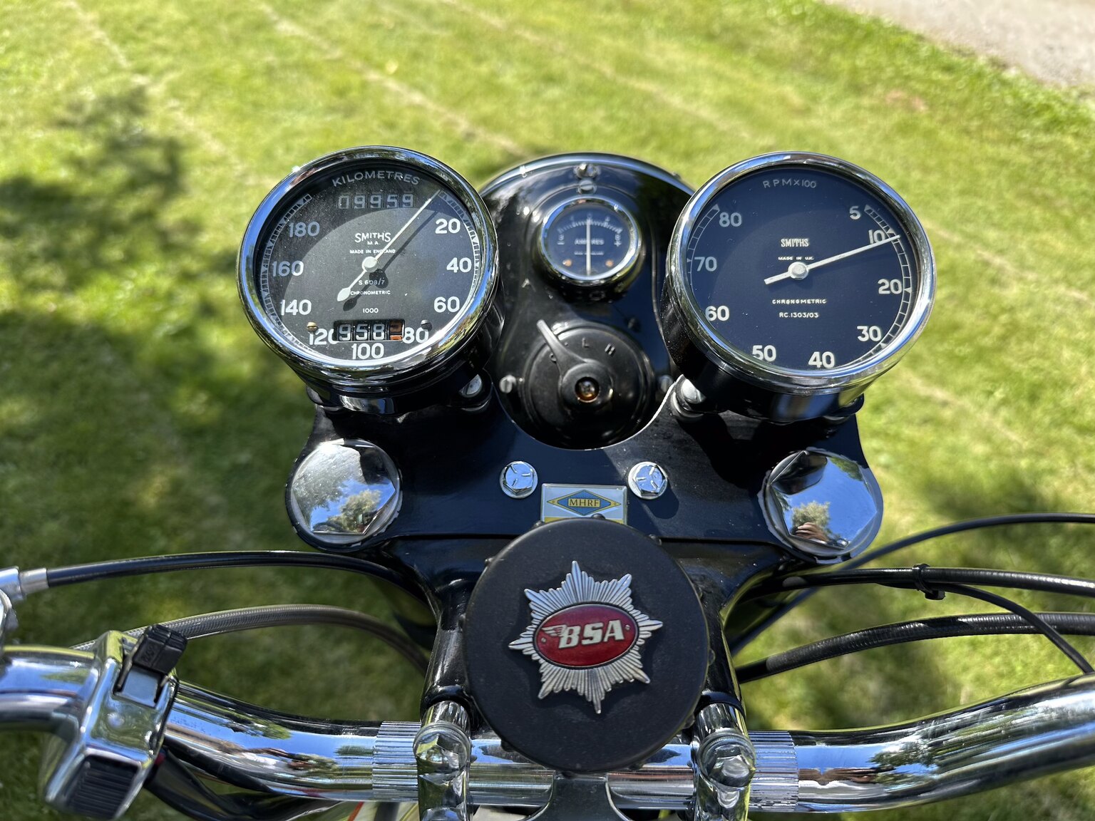 Exteriörbild på 1954  BSA A10 Deluxe