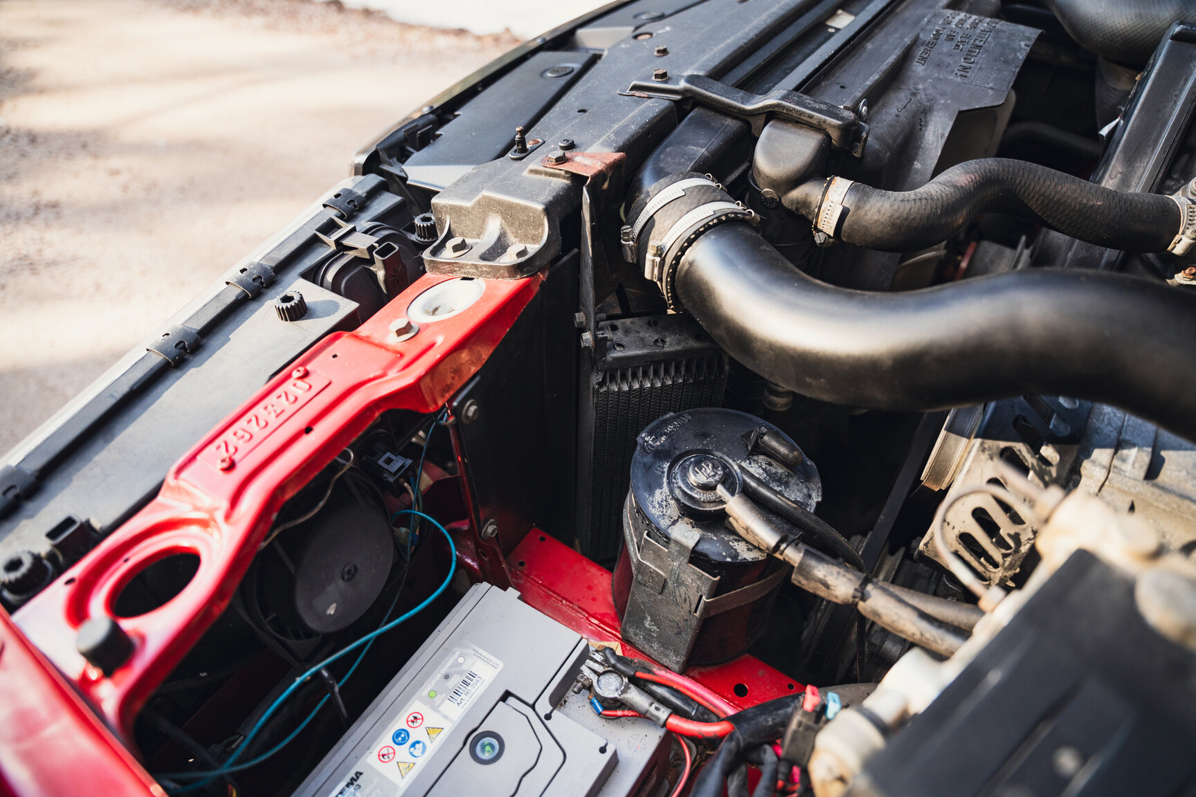 Image of 1990 VOLVO 740 Turbo (36) mechanics