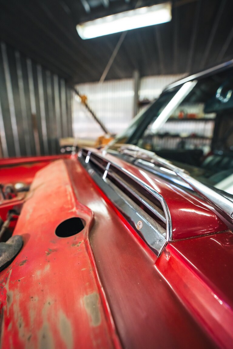 Exteriörbild på 1966 Mercedes-Benz 230 SL 