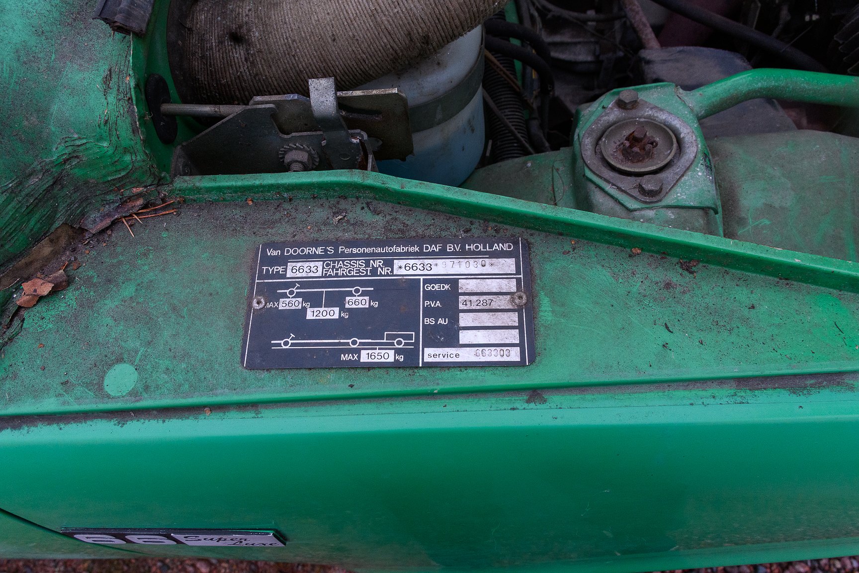 Image of 1974 DAF 6633 - NO RESERVE mechanics