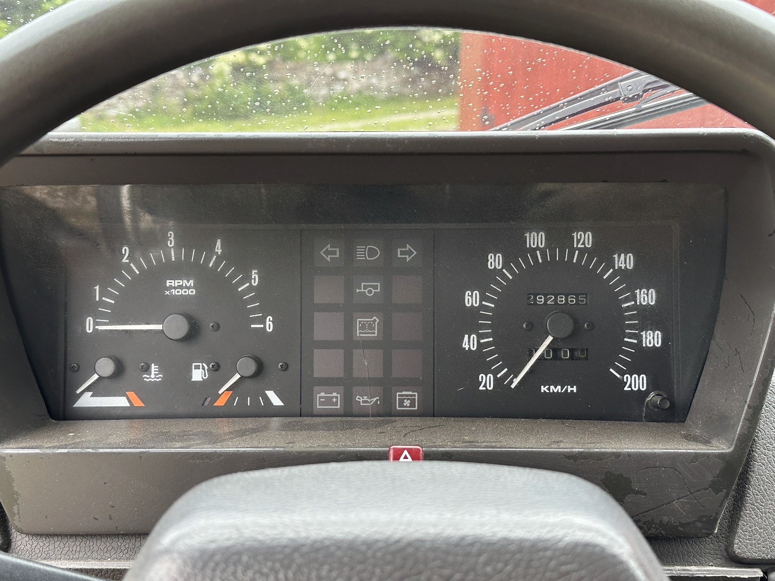 Interiörbild 1990 Range Rover Classic
