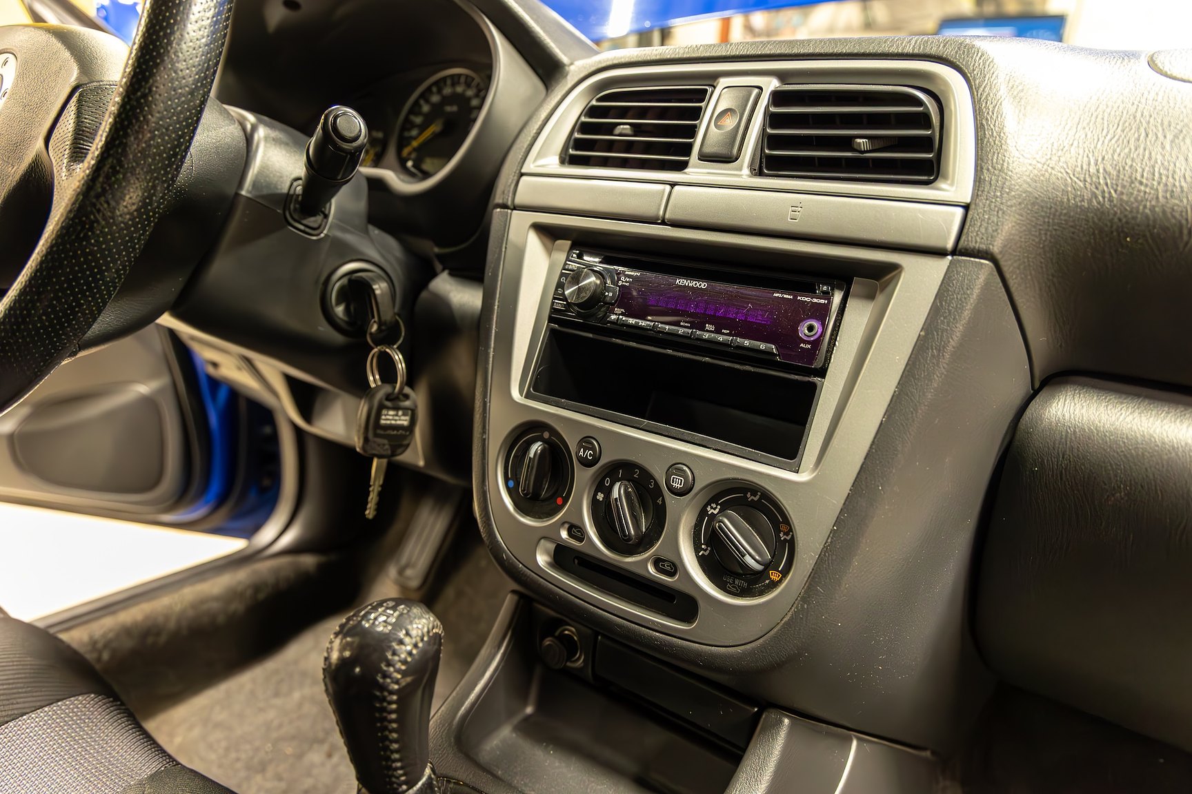 Interiörbild 2001 Subaru Impreza 2.0 WRX Turbo 4WD