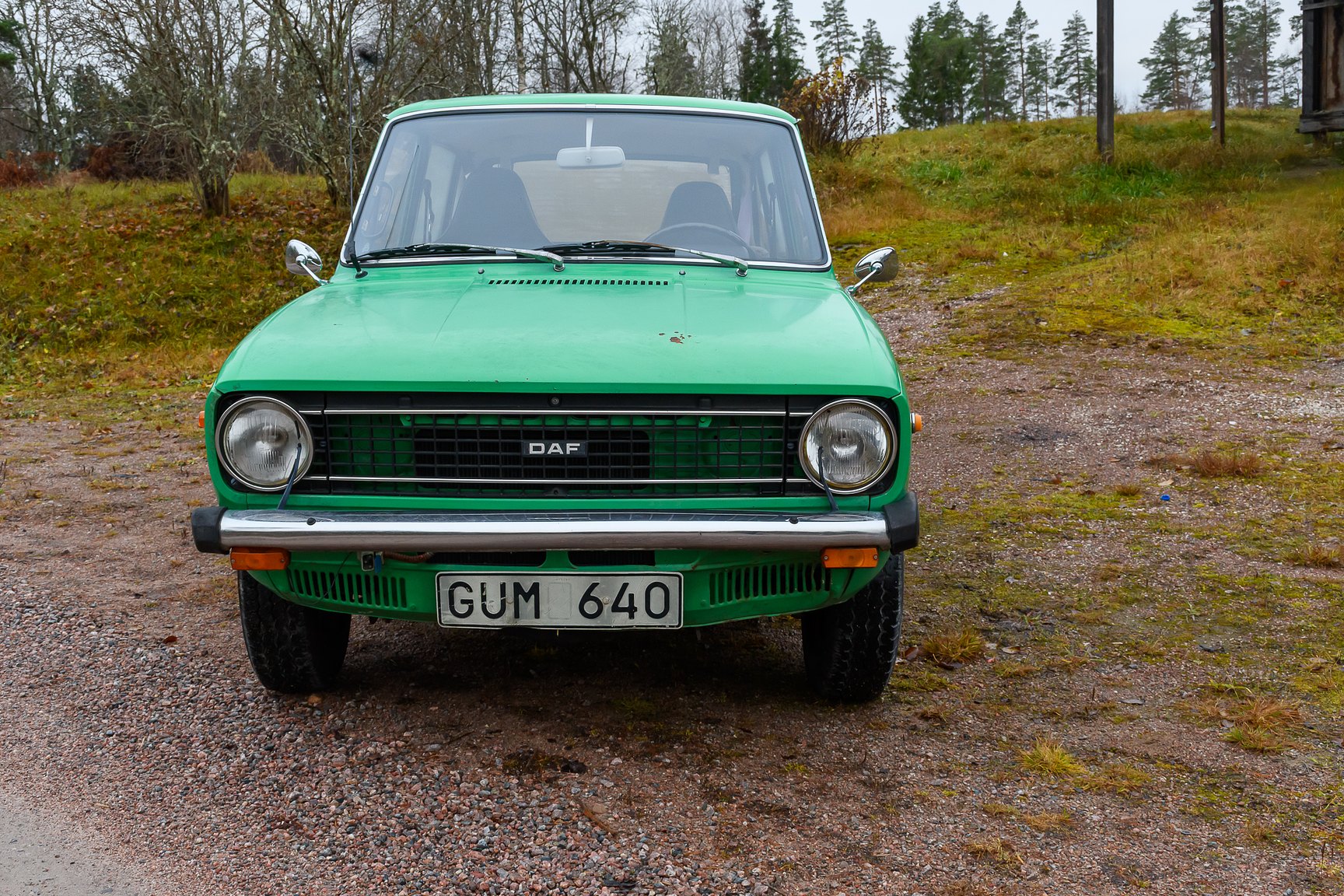 Exteriörbild på 1974 DAF 6633 - NO RESERVE