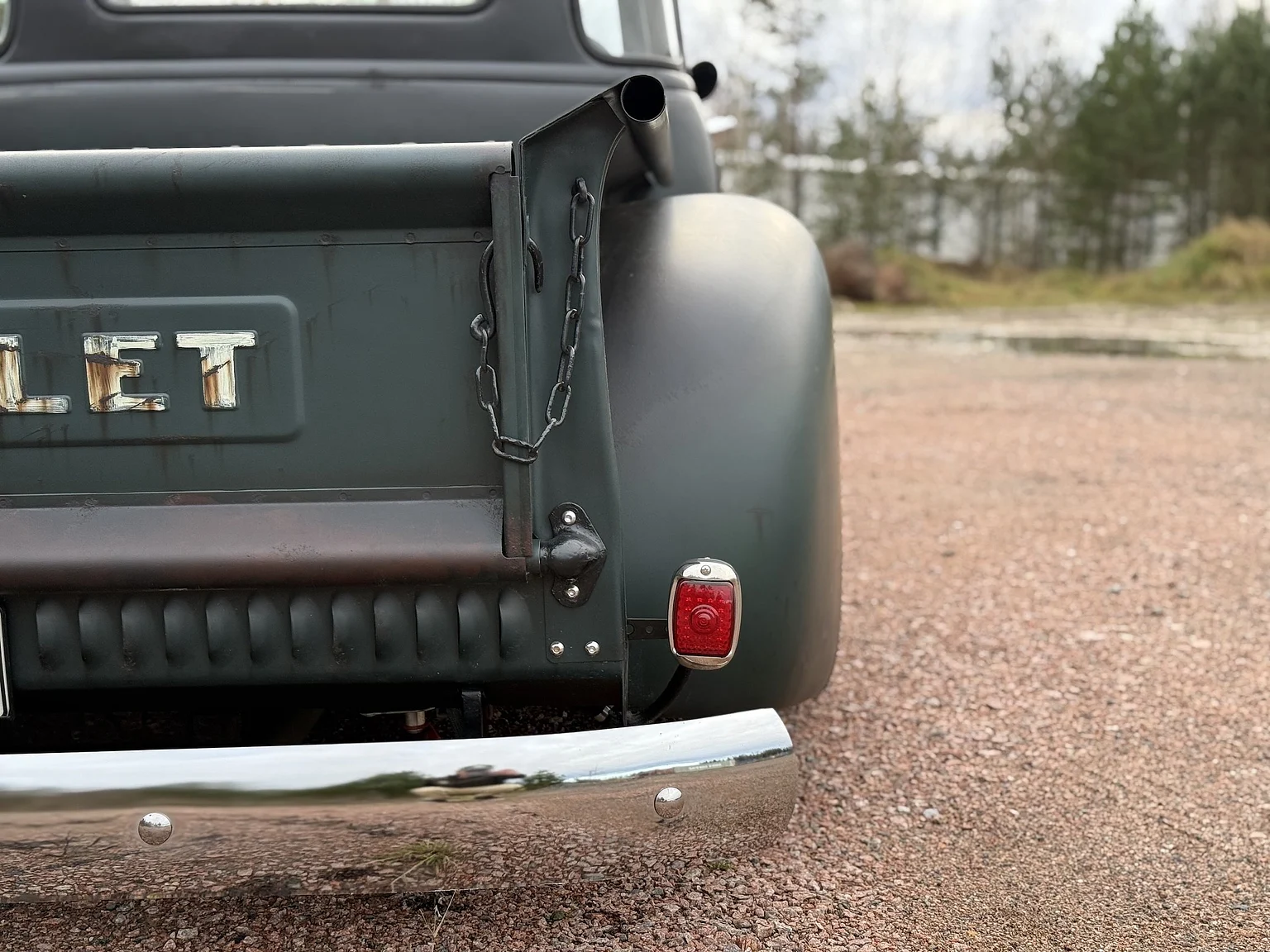 Exteriörbild på 1953 Chevrolet 3600 Custom by Järudds (40)