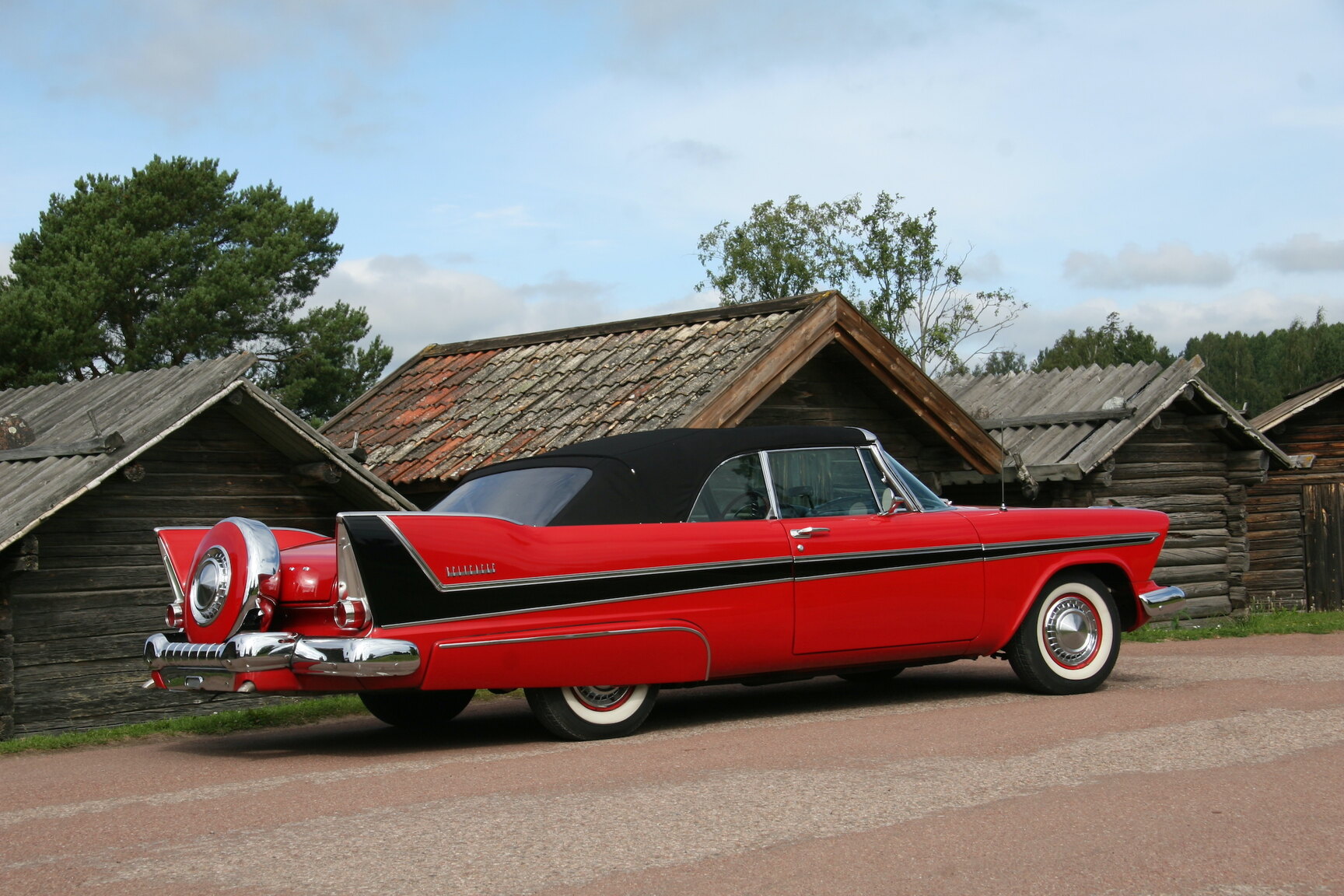 Exteriörbild på 1958 Plymouth Belvedere Convertible